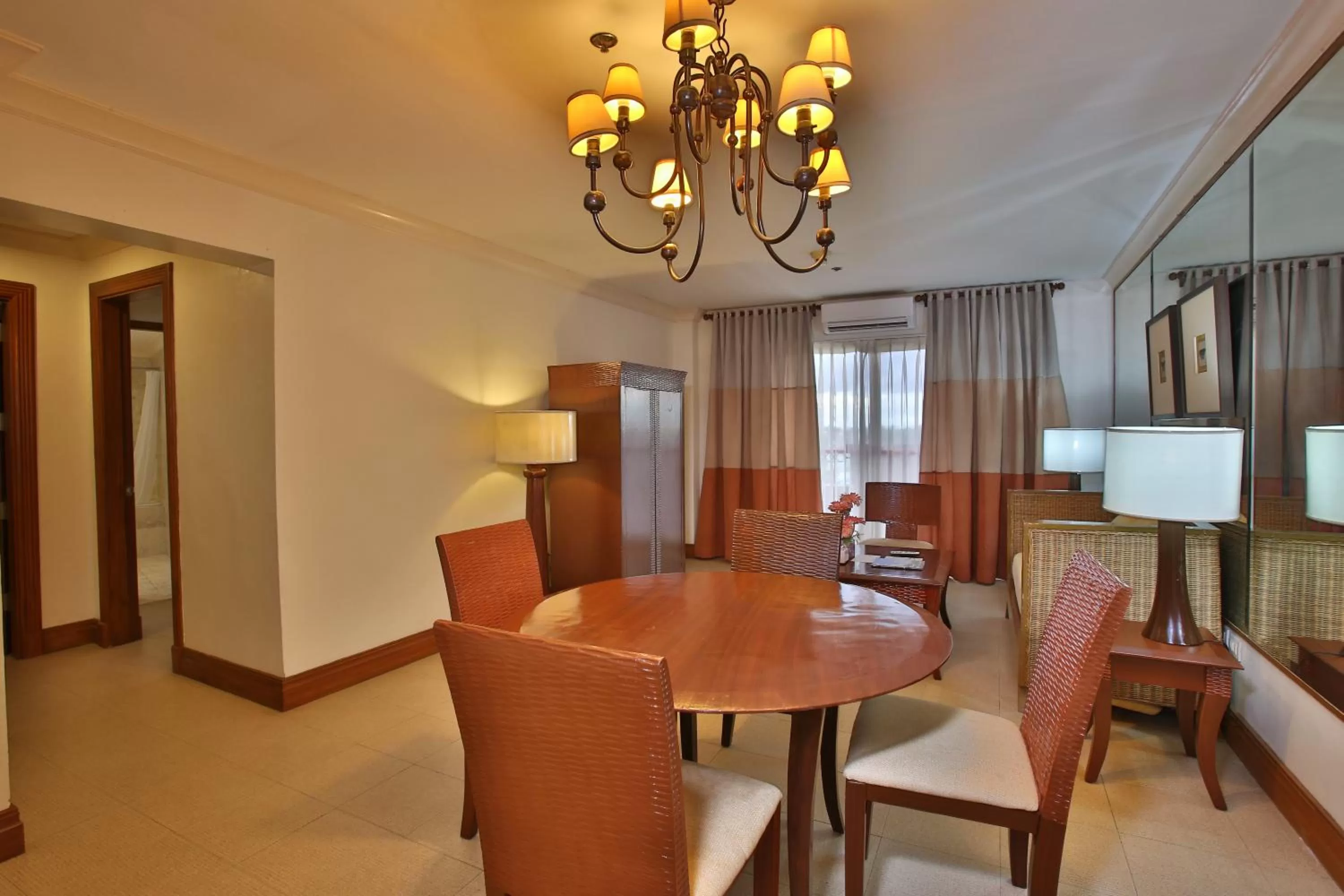 Living room in Crown Regency Suites Mactan