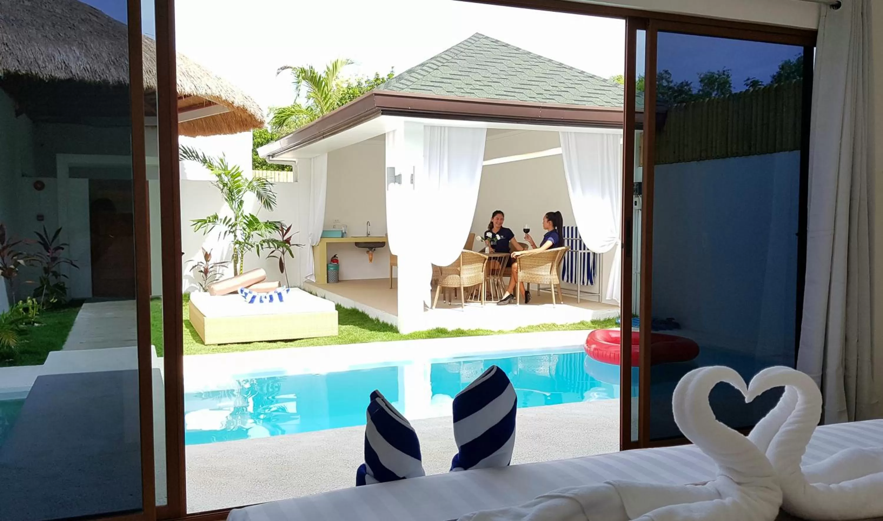 Patio in Montecarlo Villas Panglao