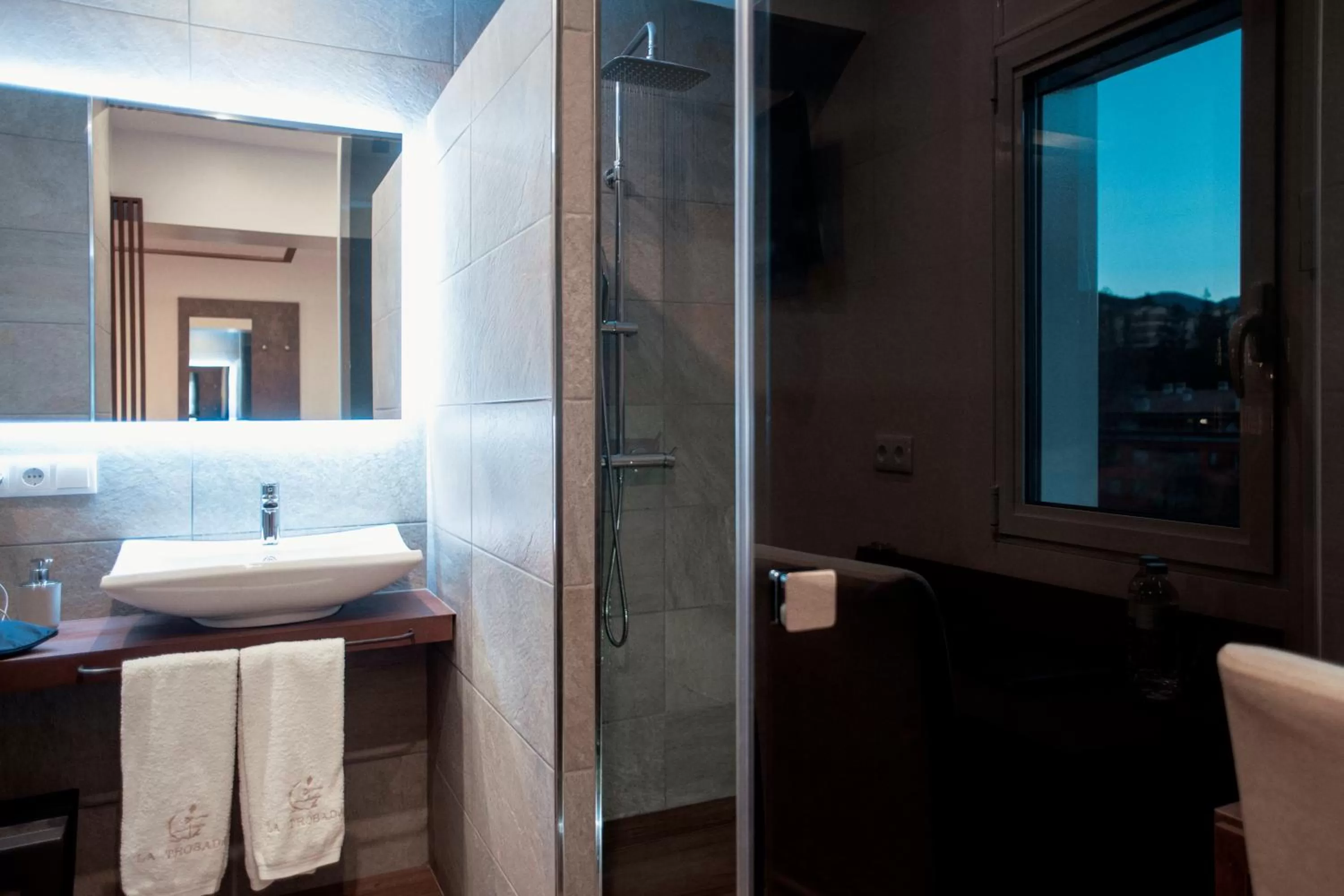 Bathroom in La Trobada Hotel Boutique