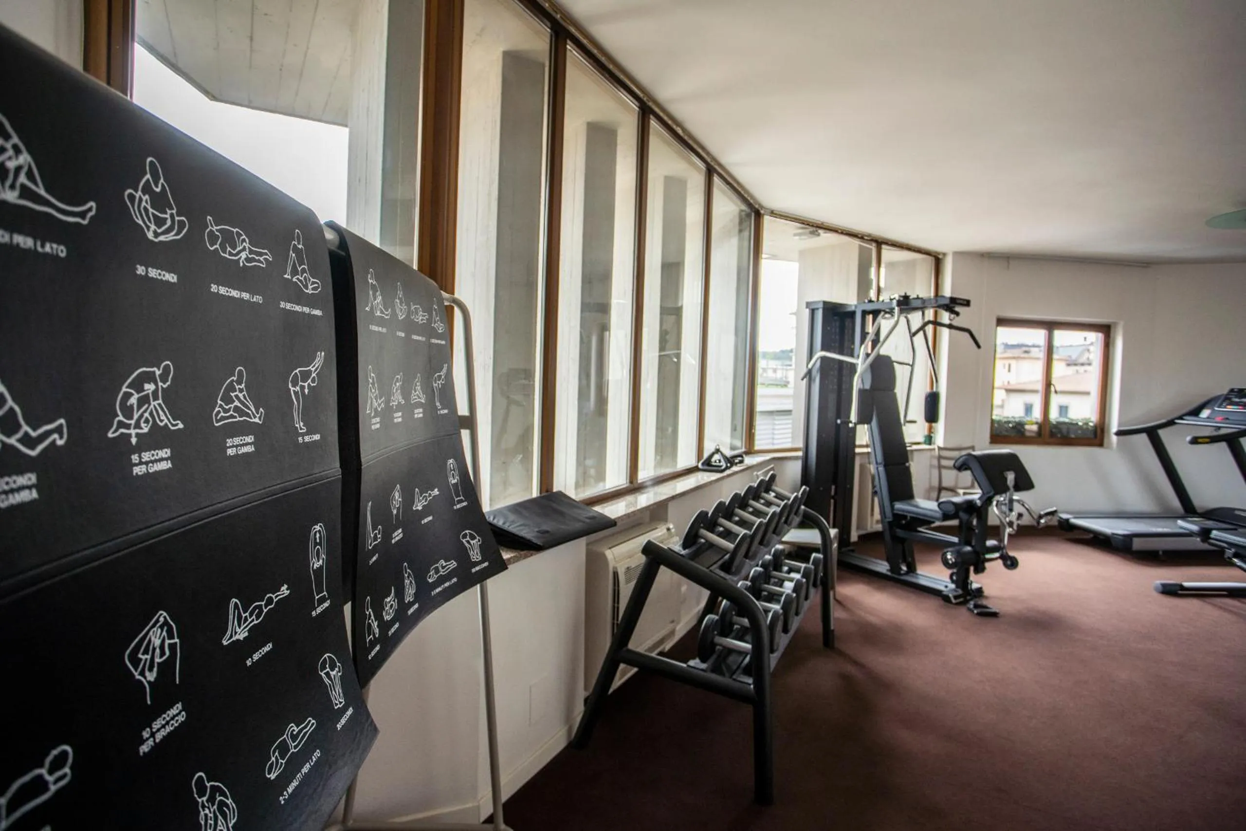 Fitness centre/facilities in Hotel Delta