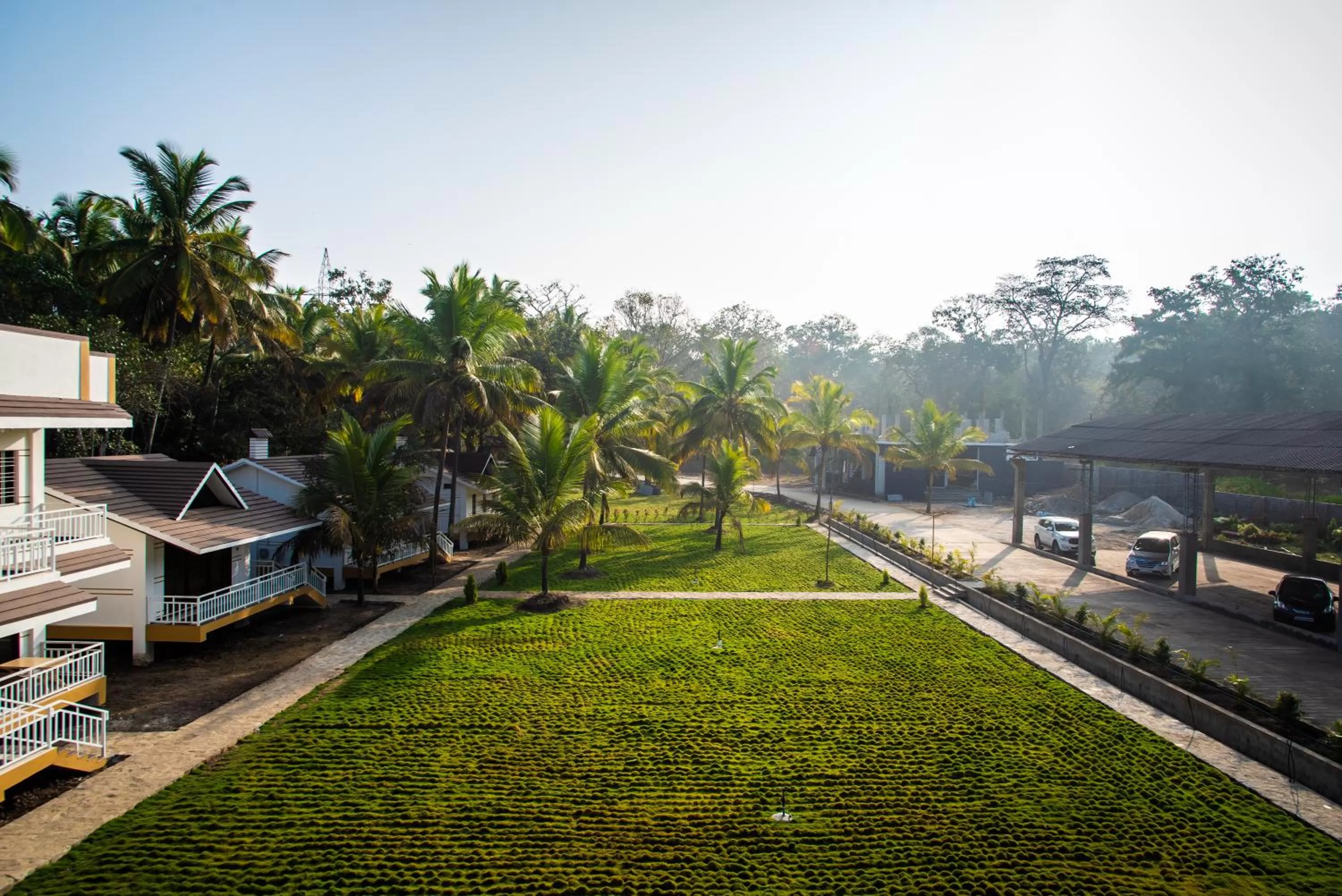 Garden in Shreeyog Resort Dandeli