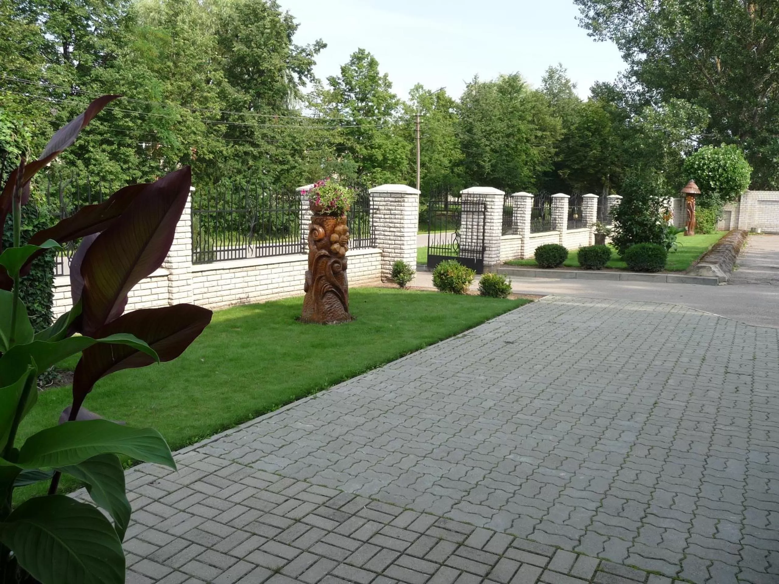 Patio, Garden in Skaistažiedė