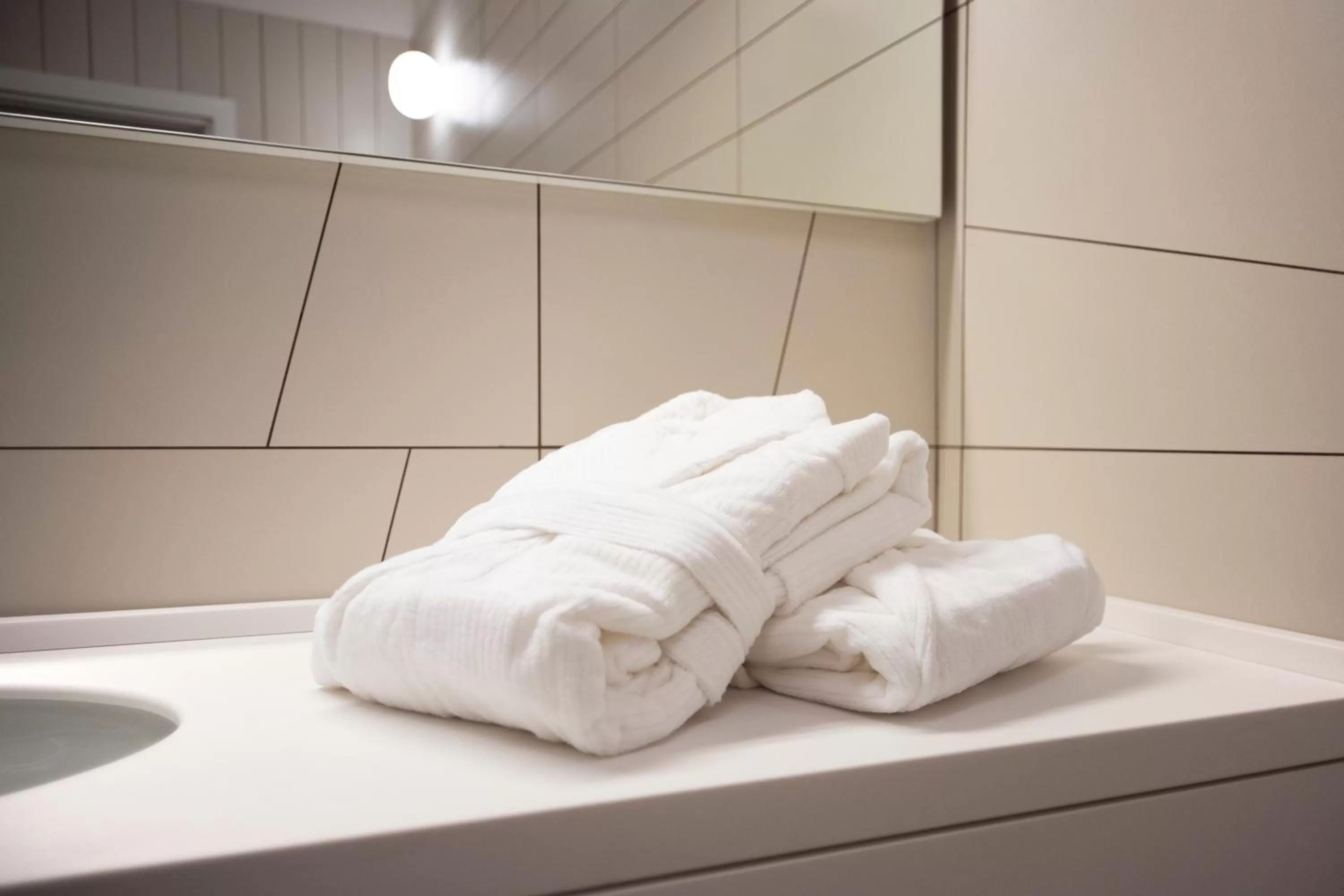 Bathroom in Dimora de Matera Luxury Suites