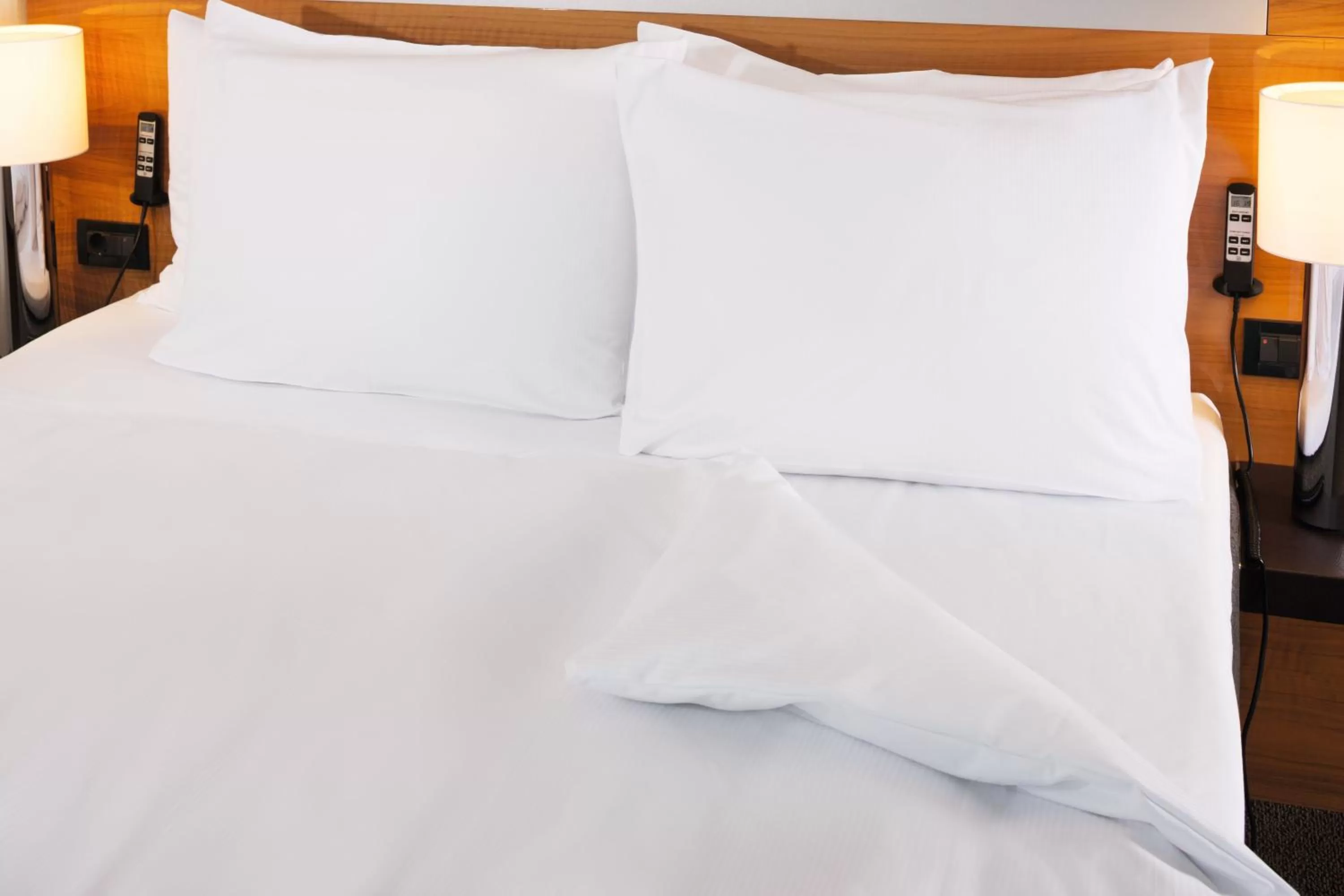 Bed in Mövenpick Hotel Stuttgart Airport