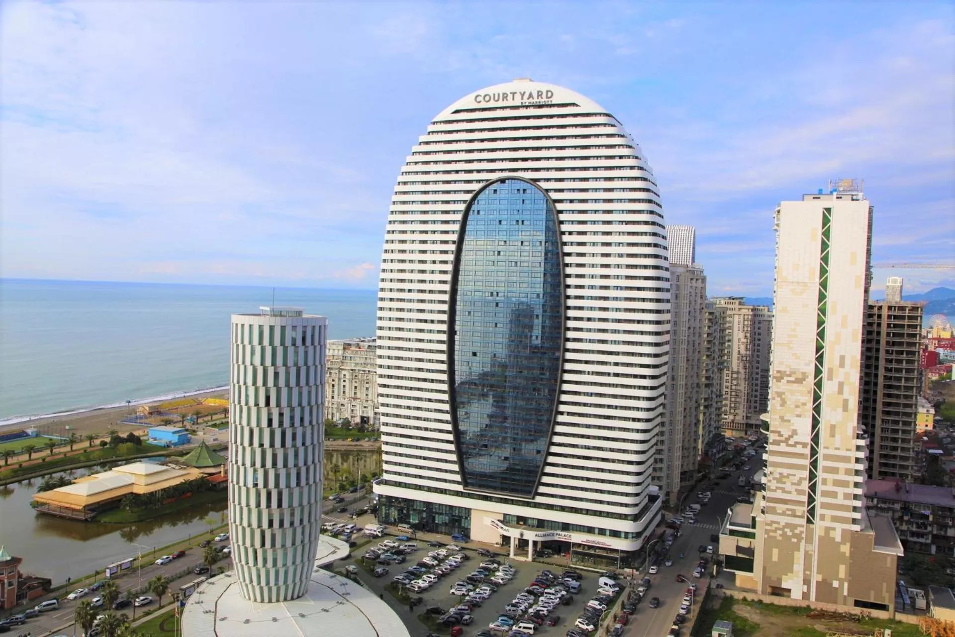 King Studio with Sofa Bed in Sea View Aparthotel In Batumi