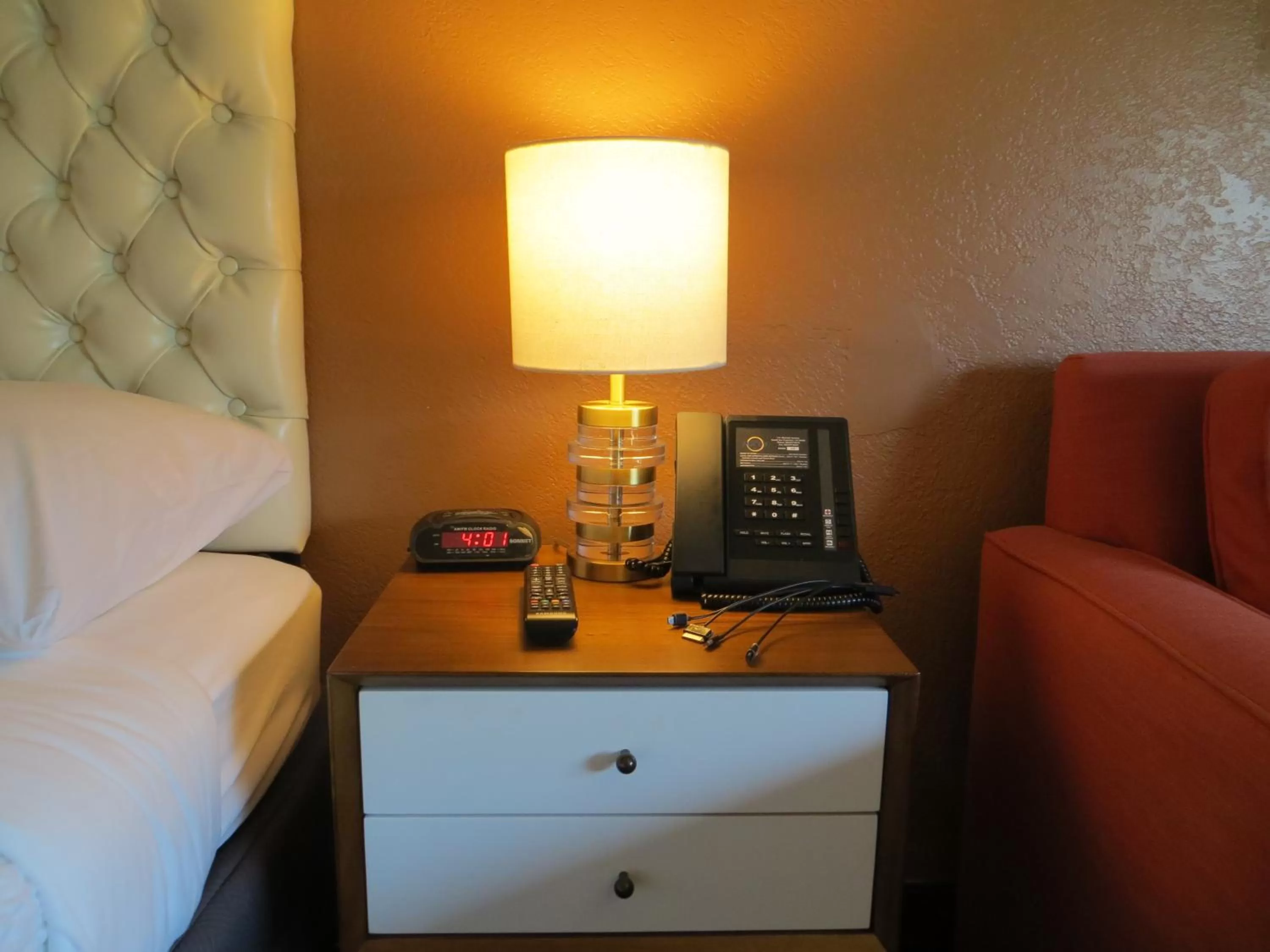 Decorative detail, Bed in Hotel Focus SFO