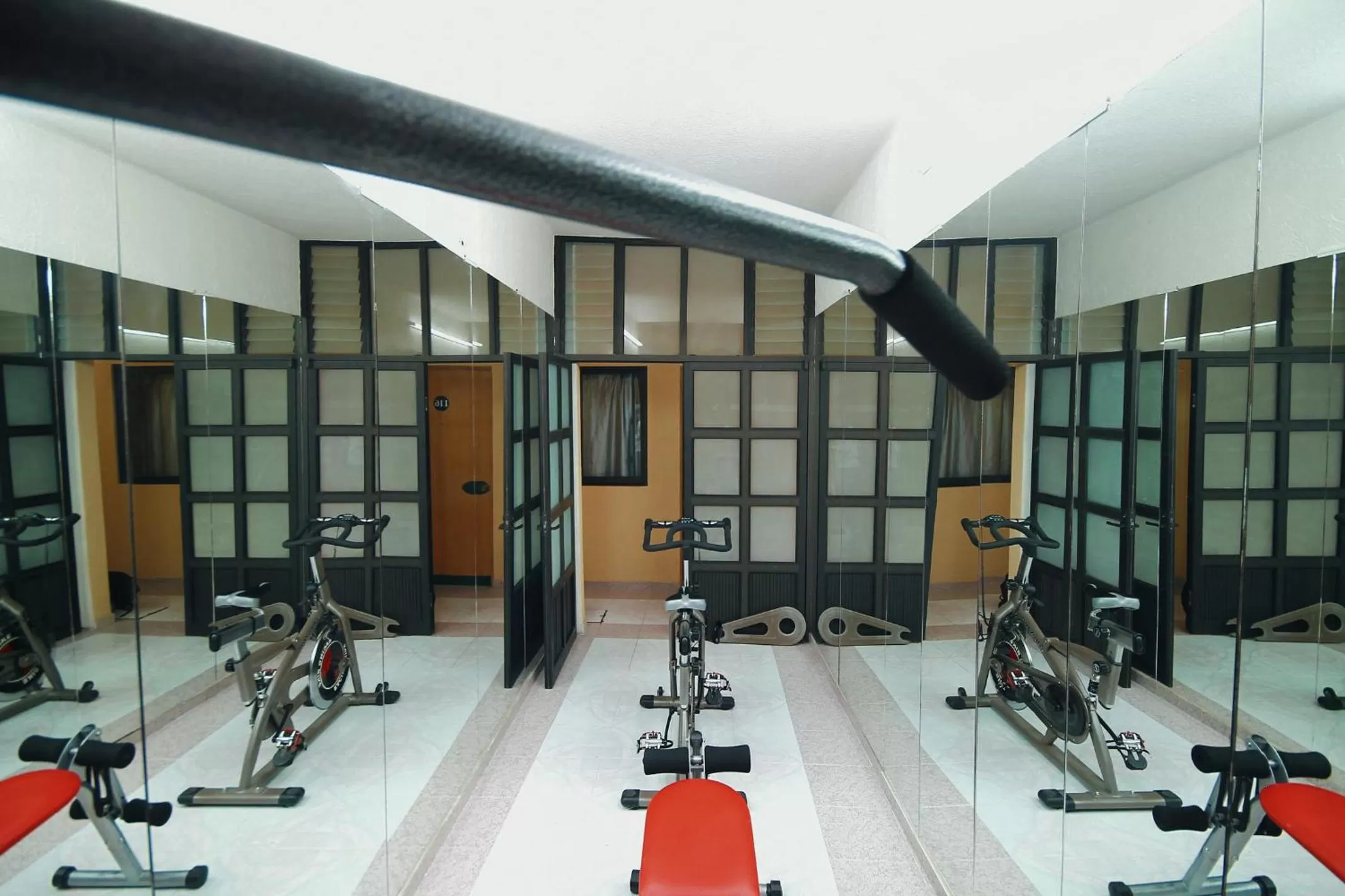 Fitness centre/facilities in HOTEL EL CONQUISTADOR MONARCA.