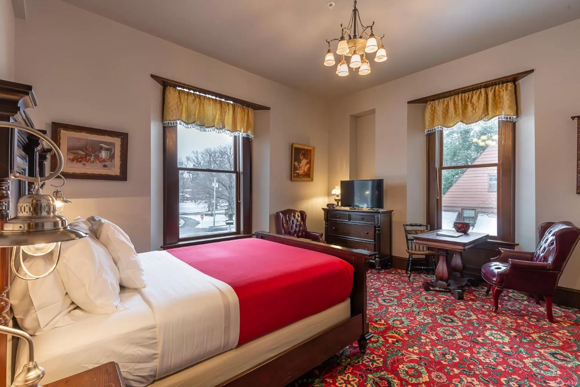 Bedroom, Bed in Steele Mansion Inn & Gathering Hub