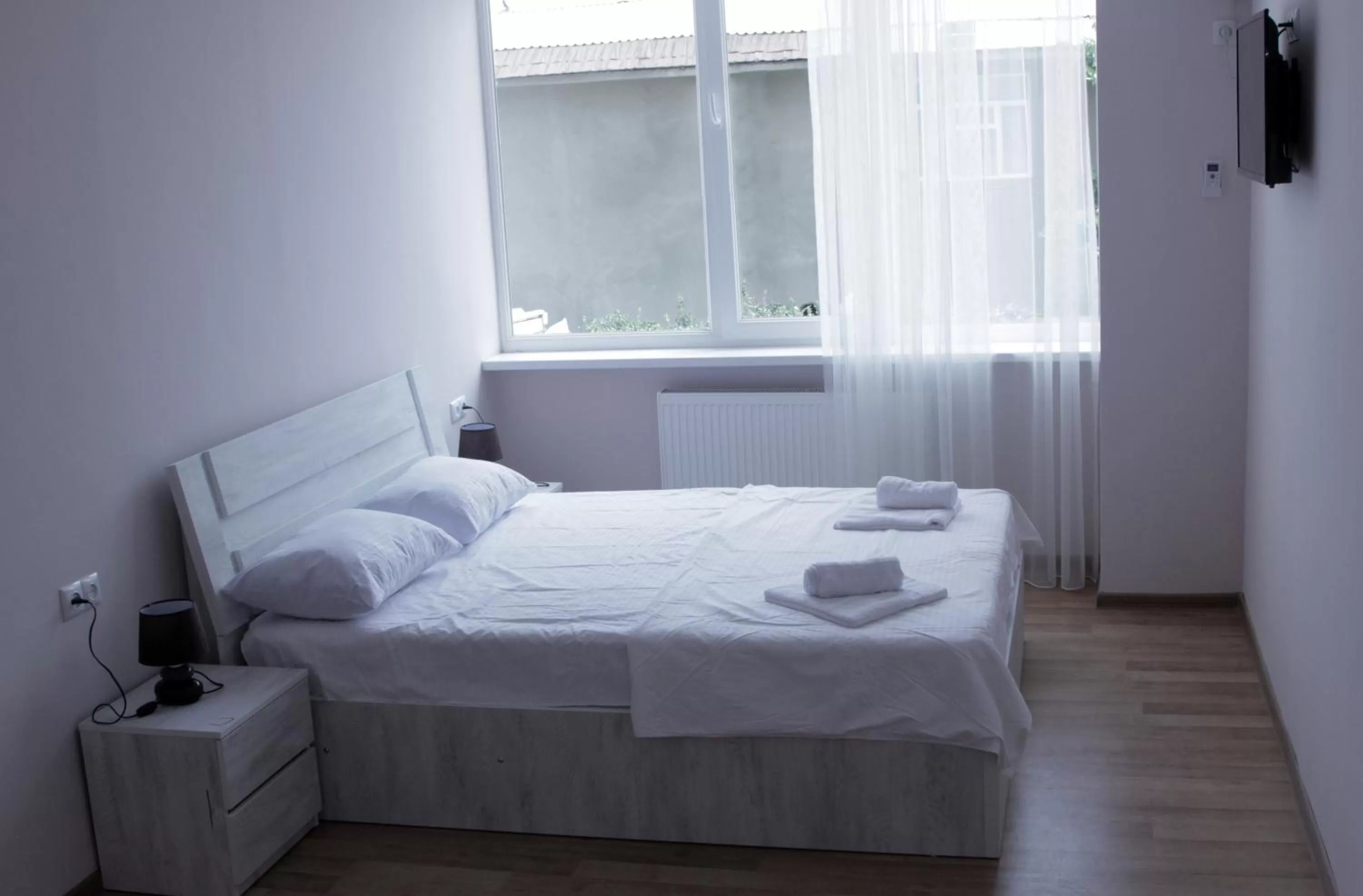 Bed in Hotel Caucasus