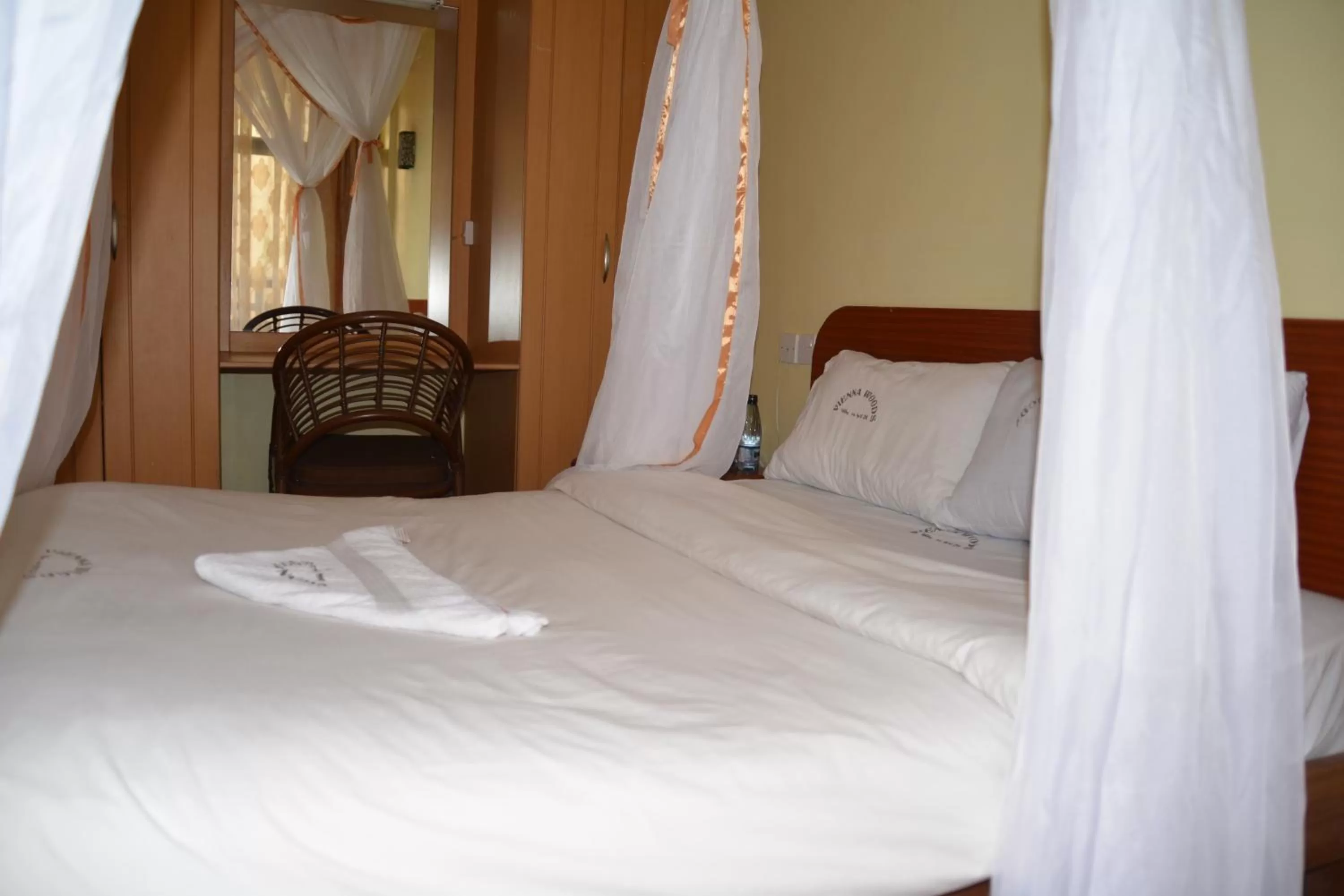 Bed in Vienna Woods Hotel Nakuru