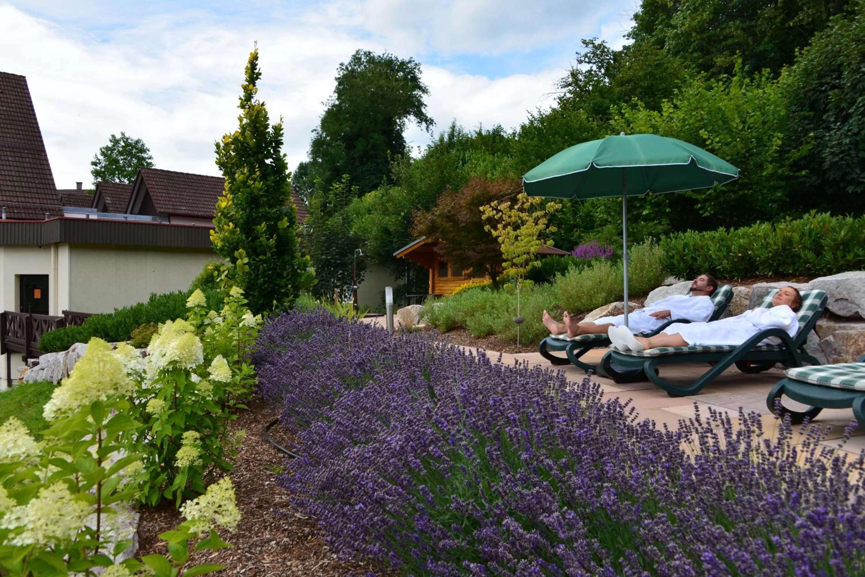 sunbed in RelaxHotel Tannenhof