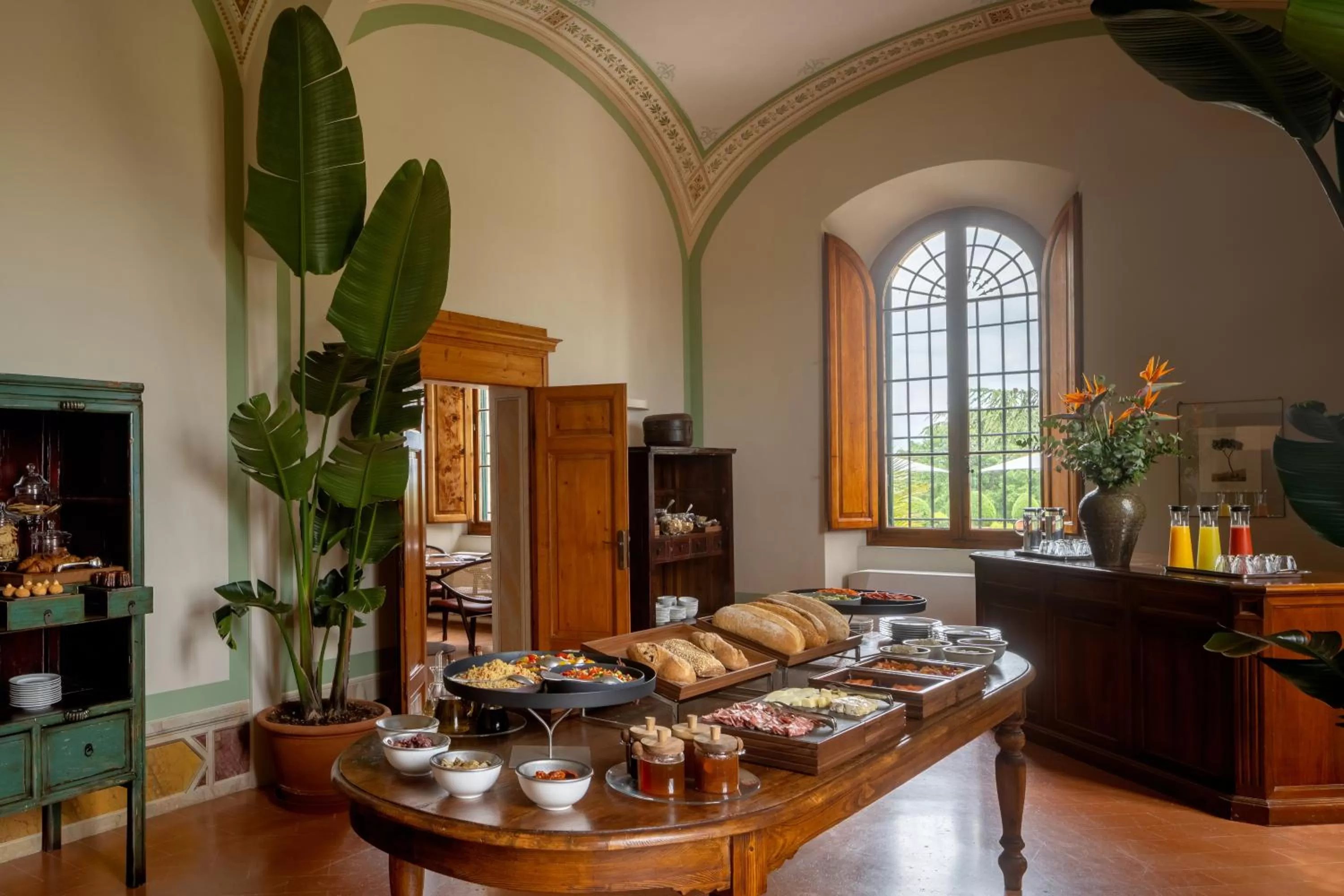 Buffet breakfast in Precise Tale Poggio Alla Sala