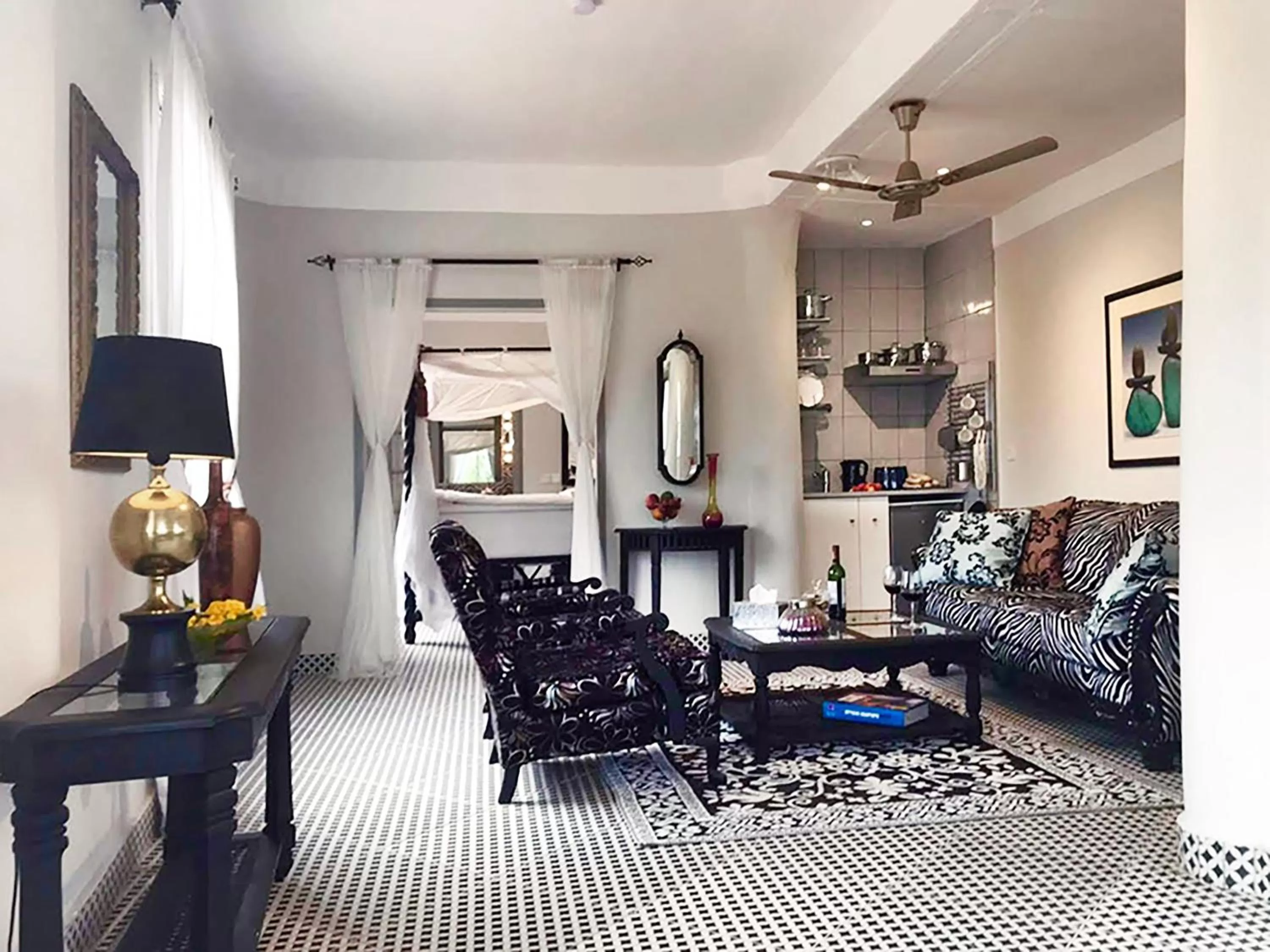 Seating Area in RoofTop Boutique Hotel Adults Only