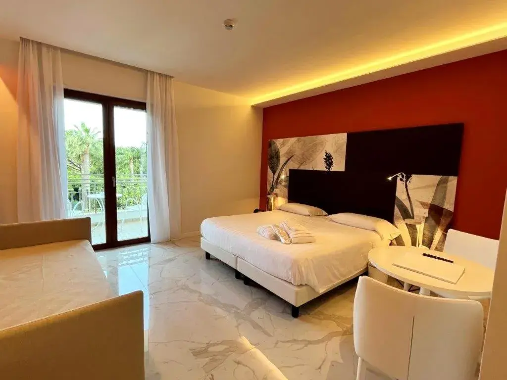 Deluxe Double or Twin Room with Pool View in Hotel Alpha Deluxe Double or Twin Room with Pool View in Hotel Alpha