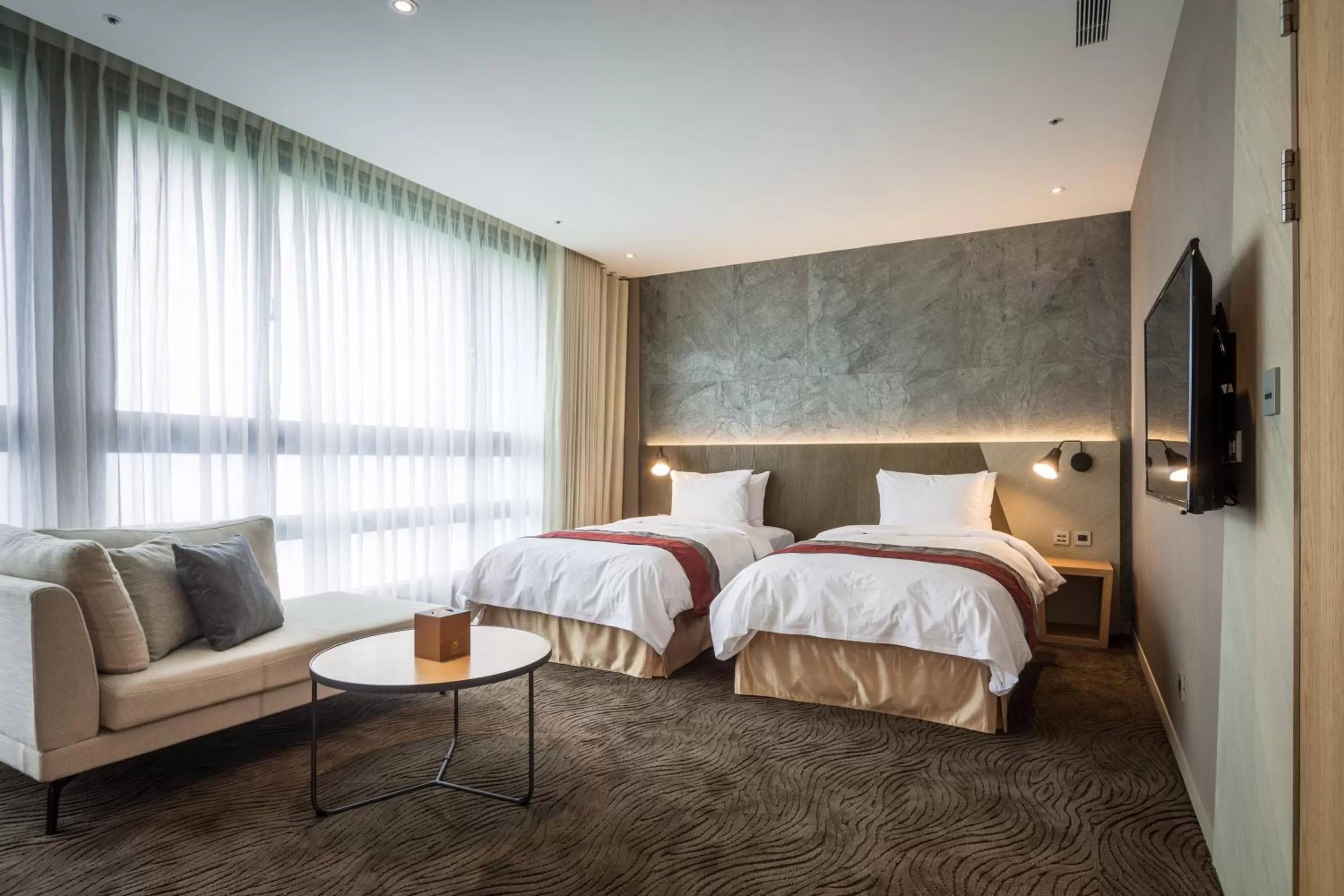 Photo of the whole room, Bed in Green World NanGang