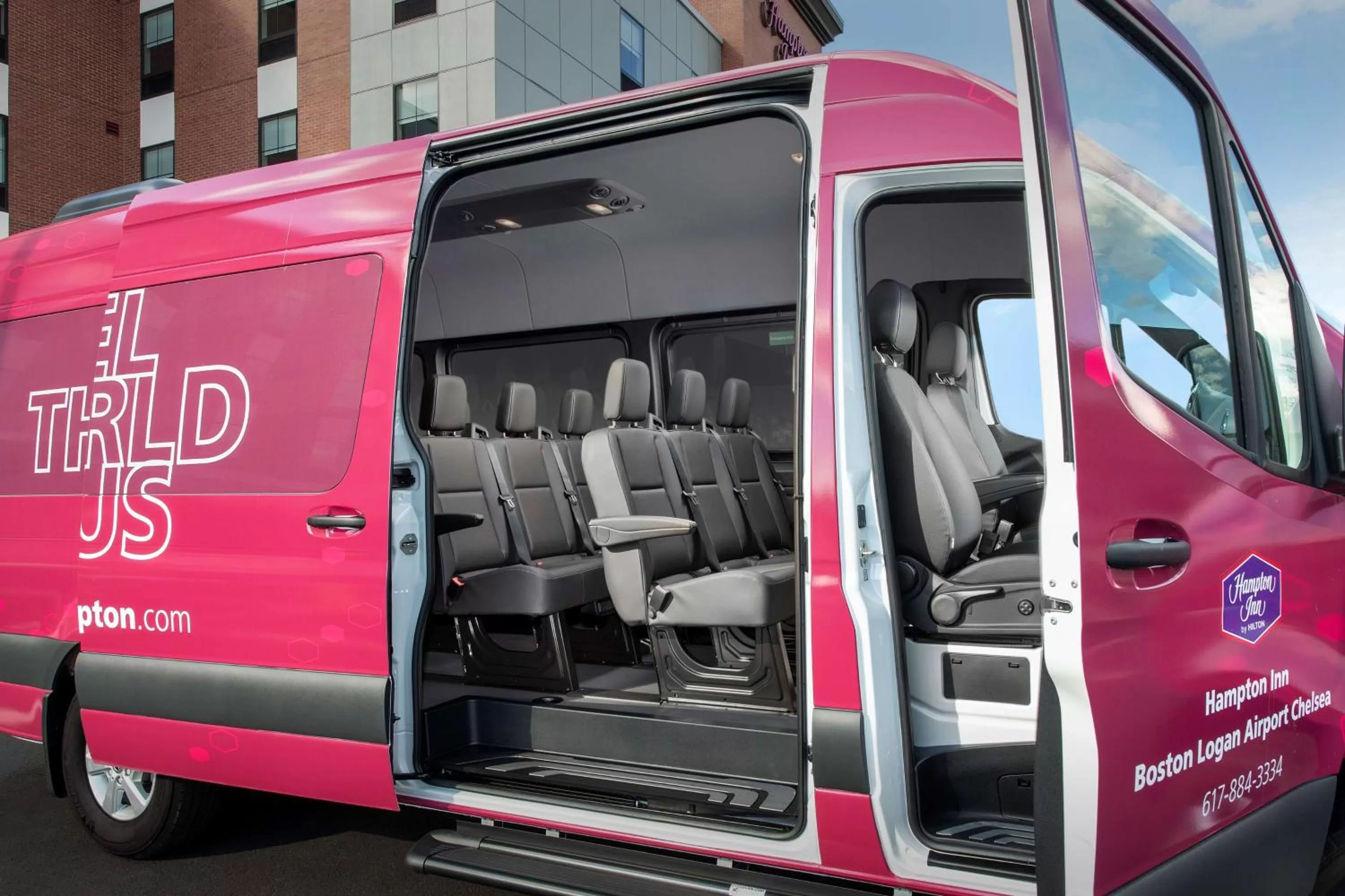 shuttle in Hampton Inn Boston Logan Airport Chelsea