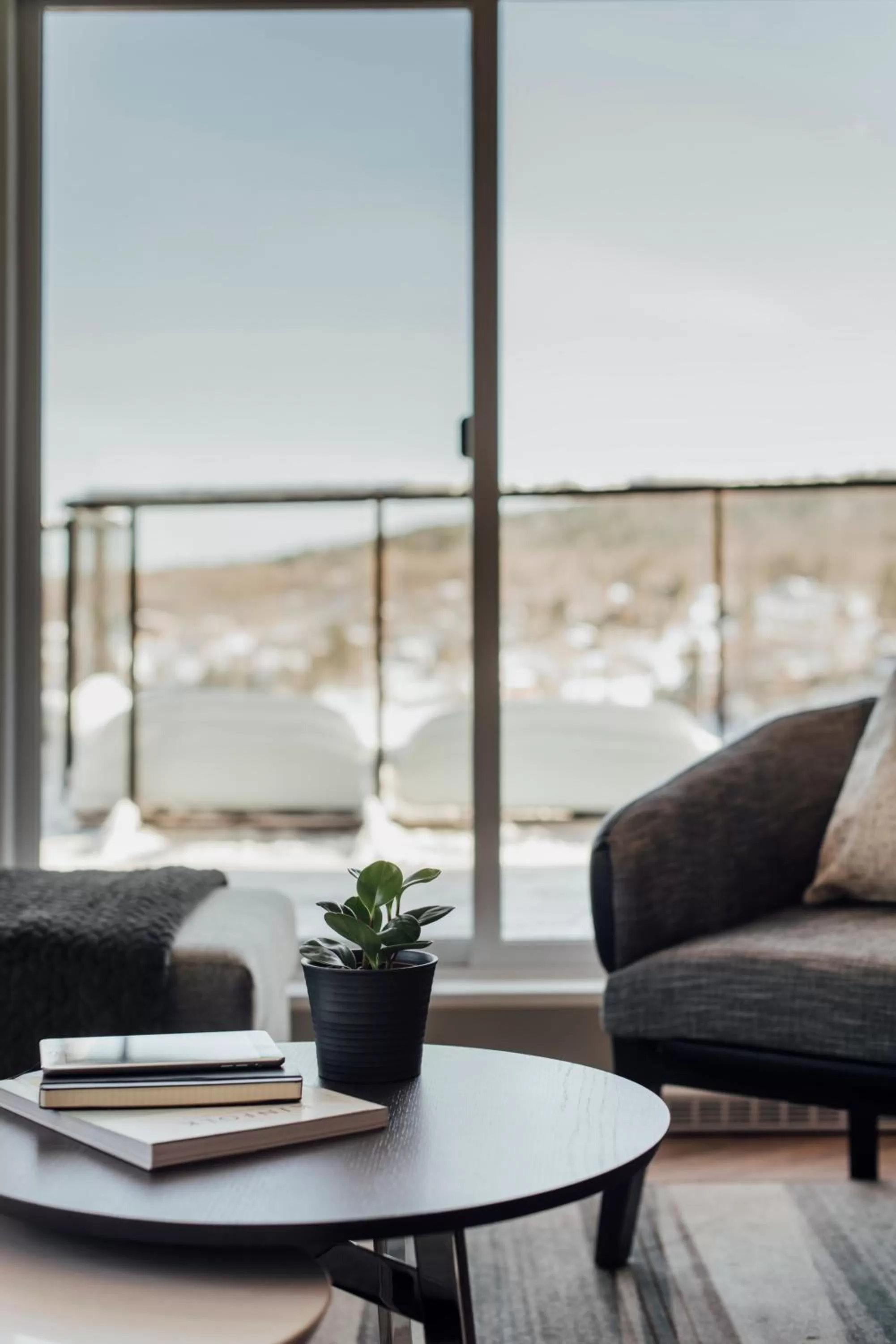 Living room in Entourage sur-le-Lac