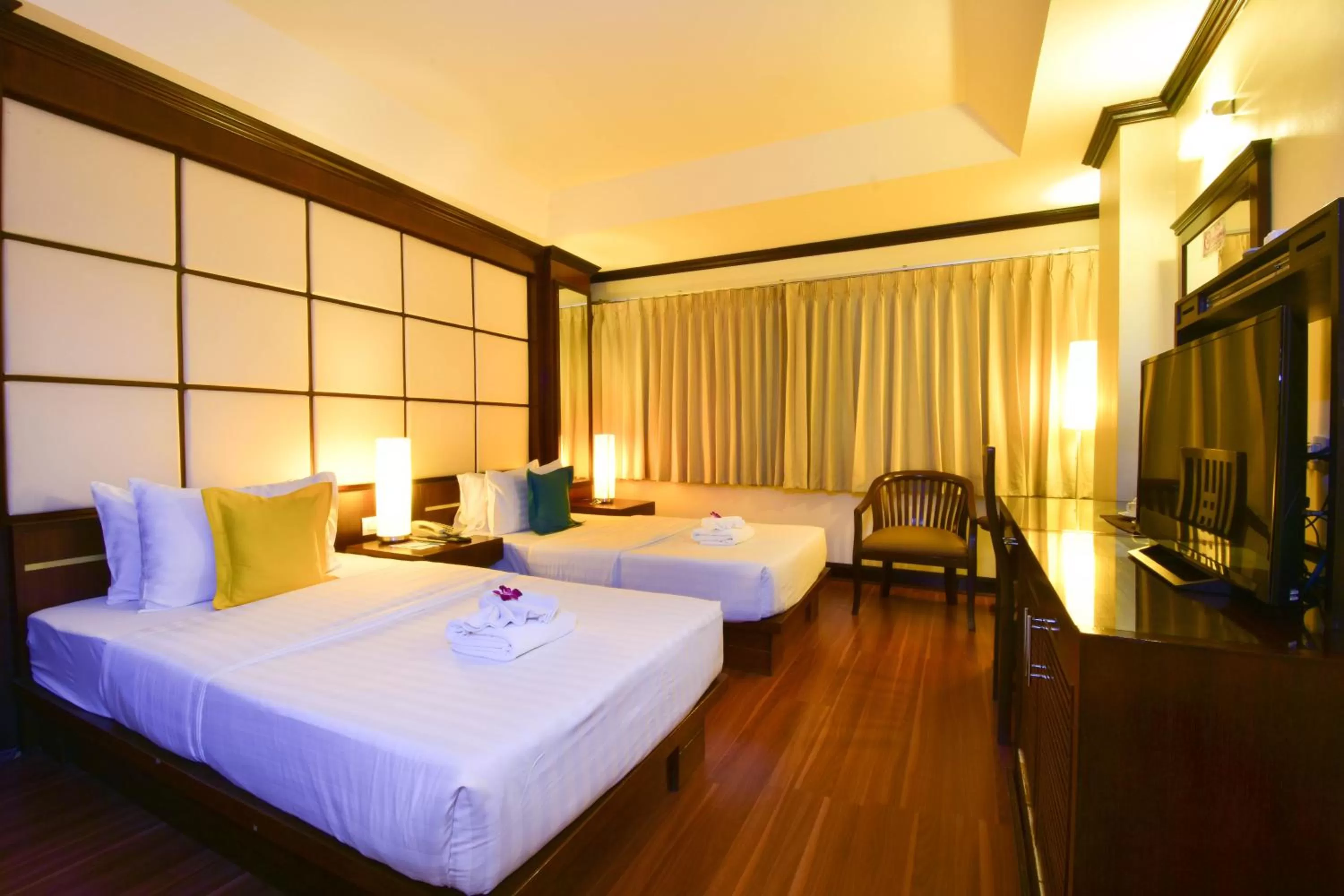 Photo of the whole room, Bed in Grand Business Inn