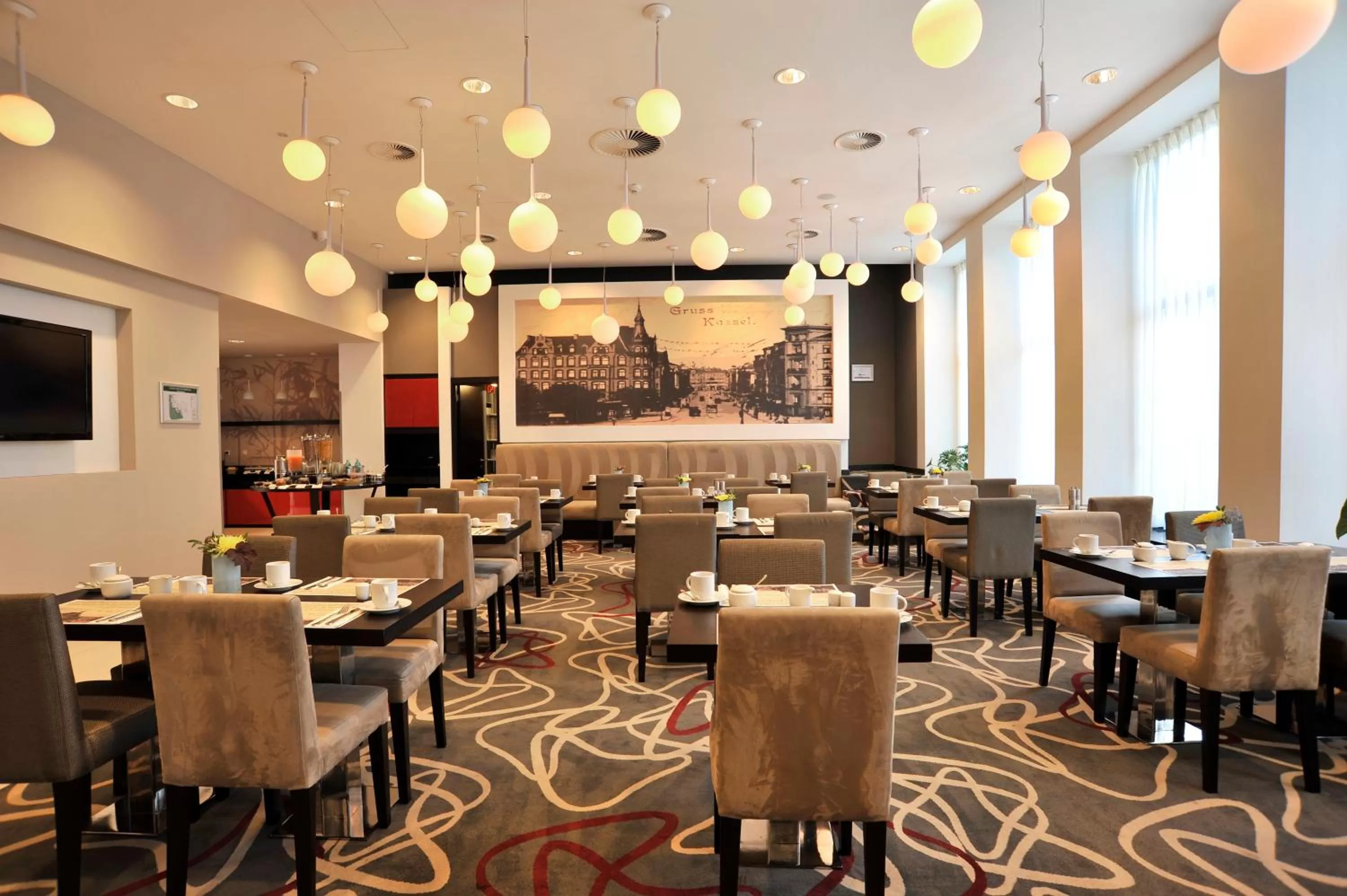 Restaurant/places to eat in Golden Tulip Kassel Hotel Reiss