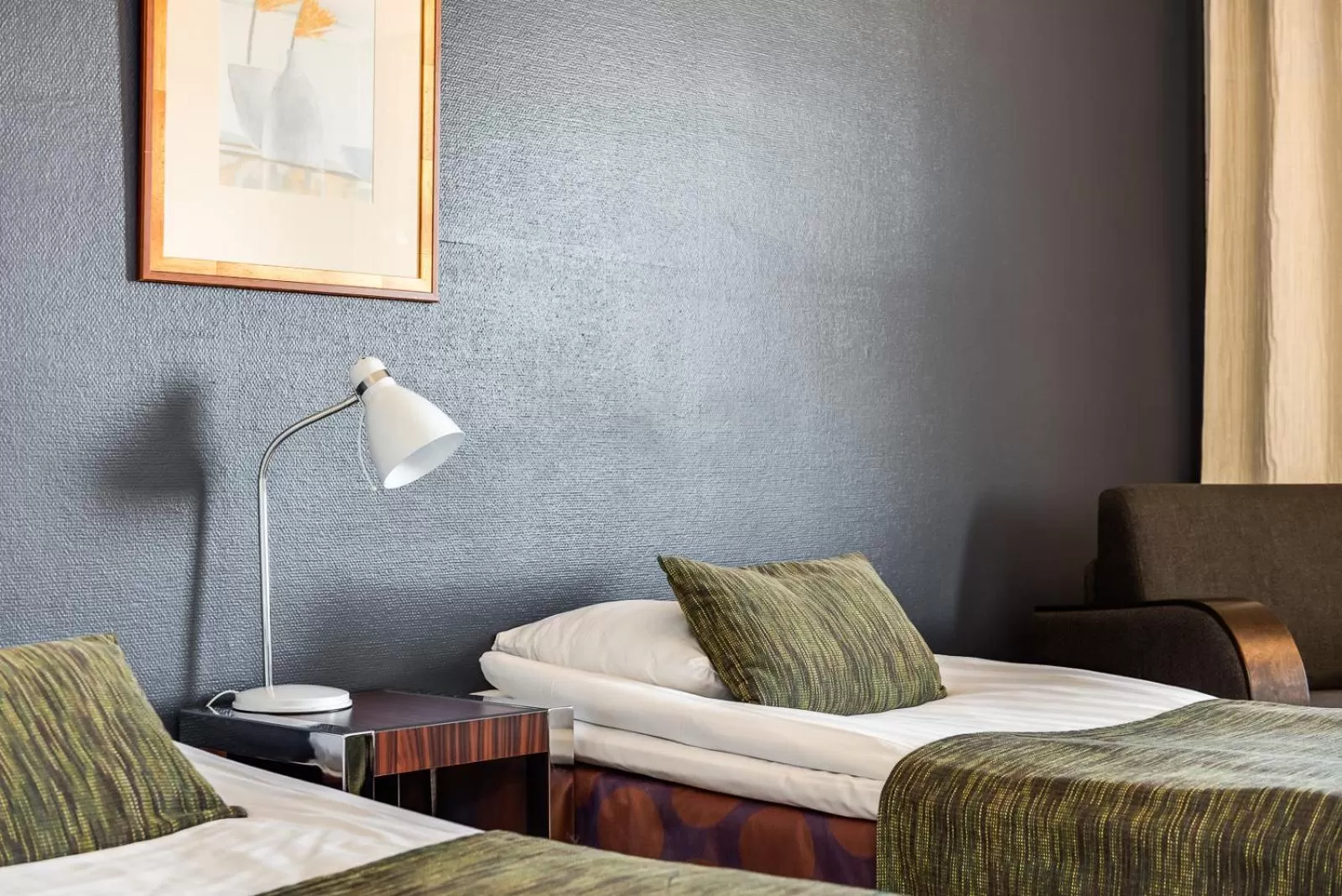 Bed in Hotel Rantakalla