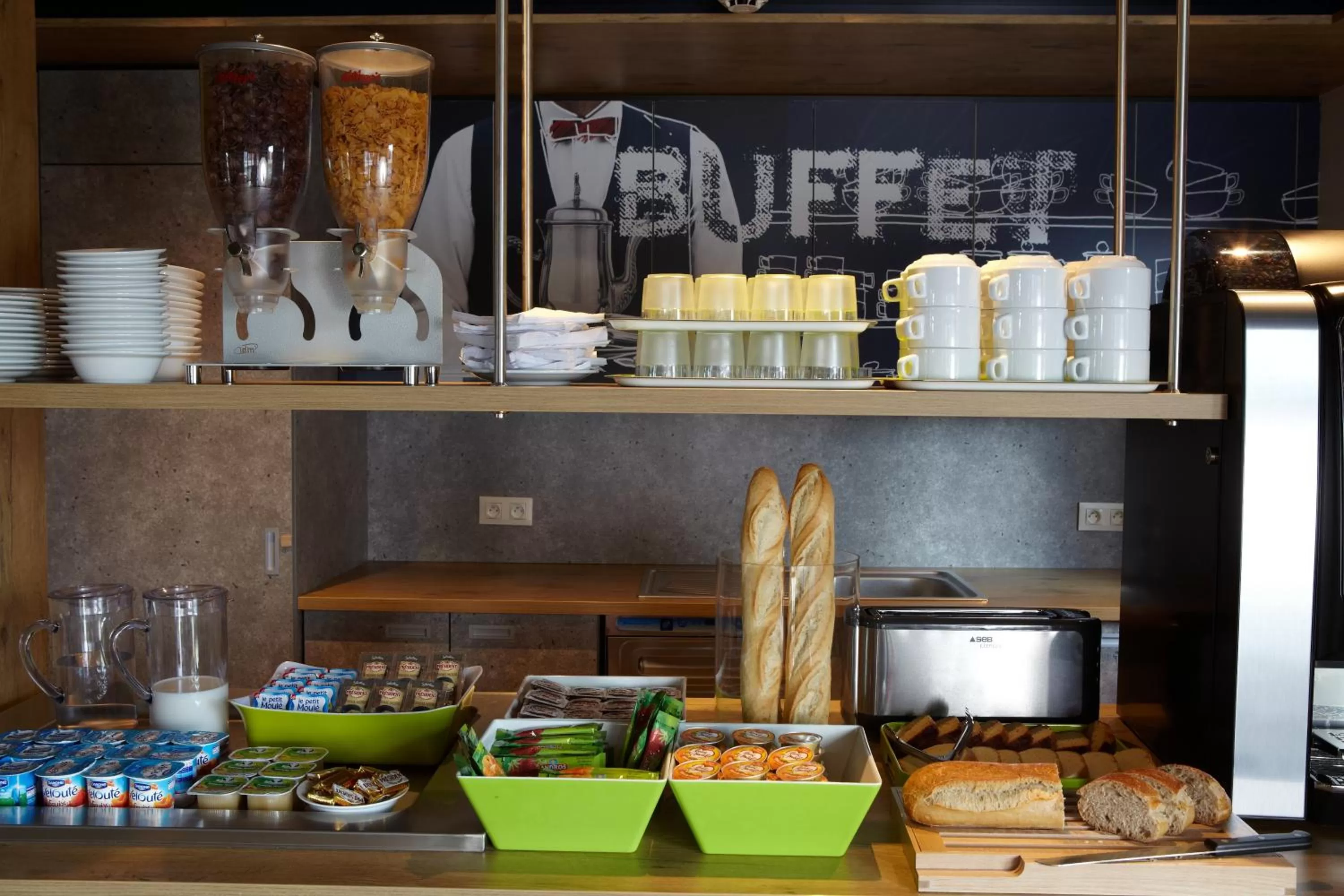 Restaurant/places to eat in ibis budget Pontarlier