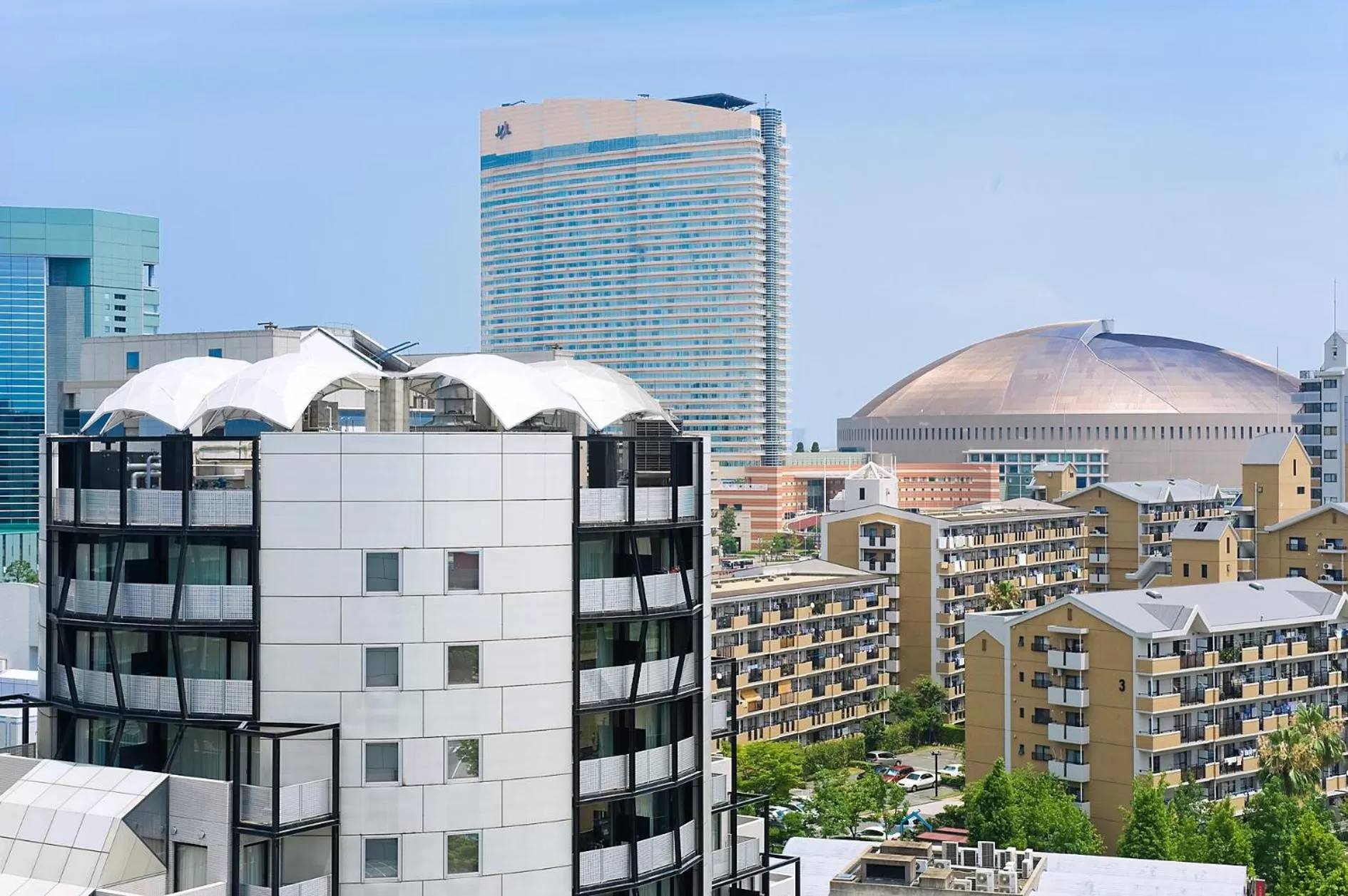 Property building in The Residential Suites Fukuoka