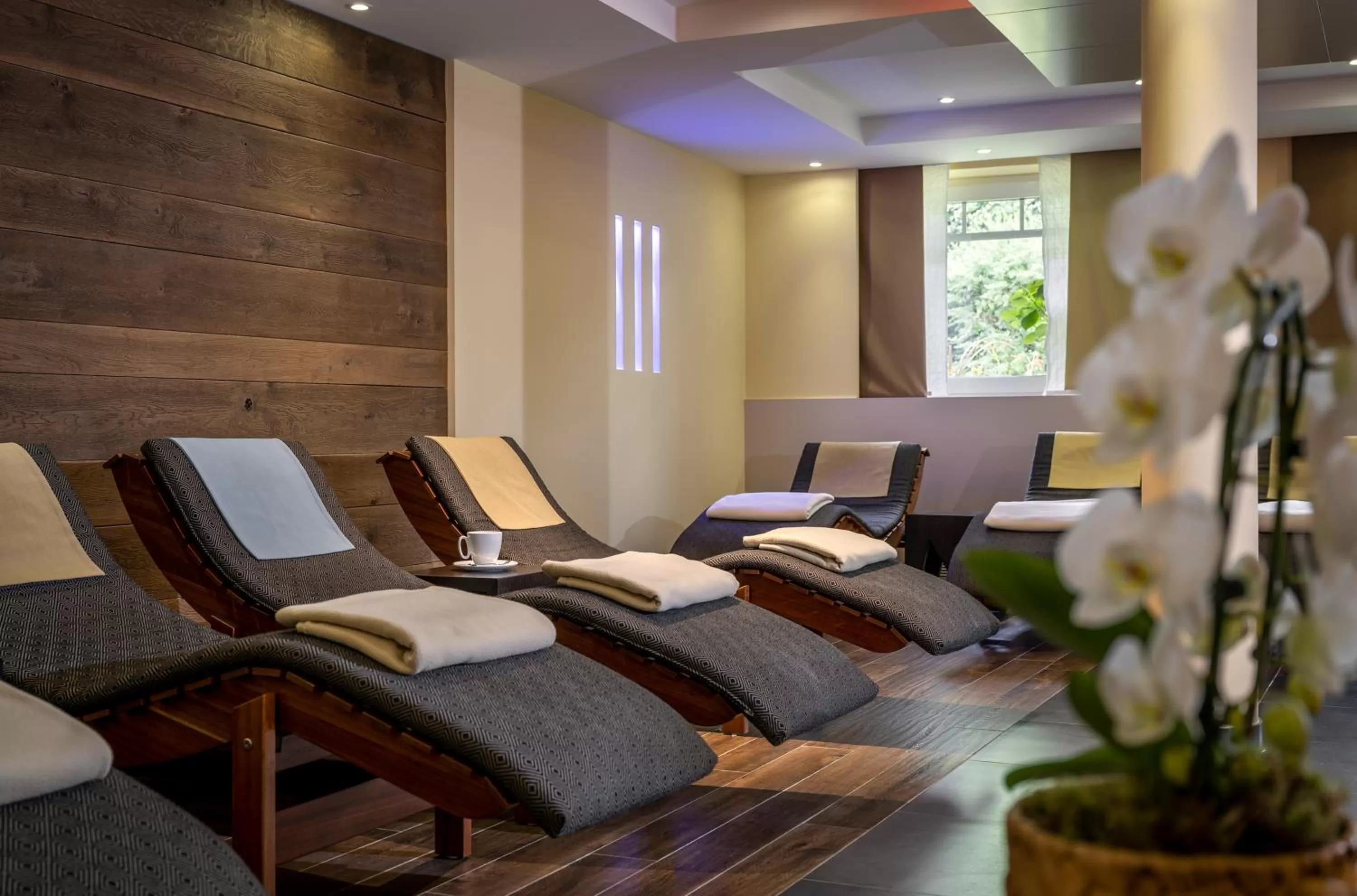 Sauna in Köhlers Forsthaus Wellness & Genuss Hotel