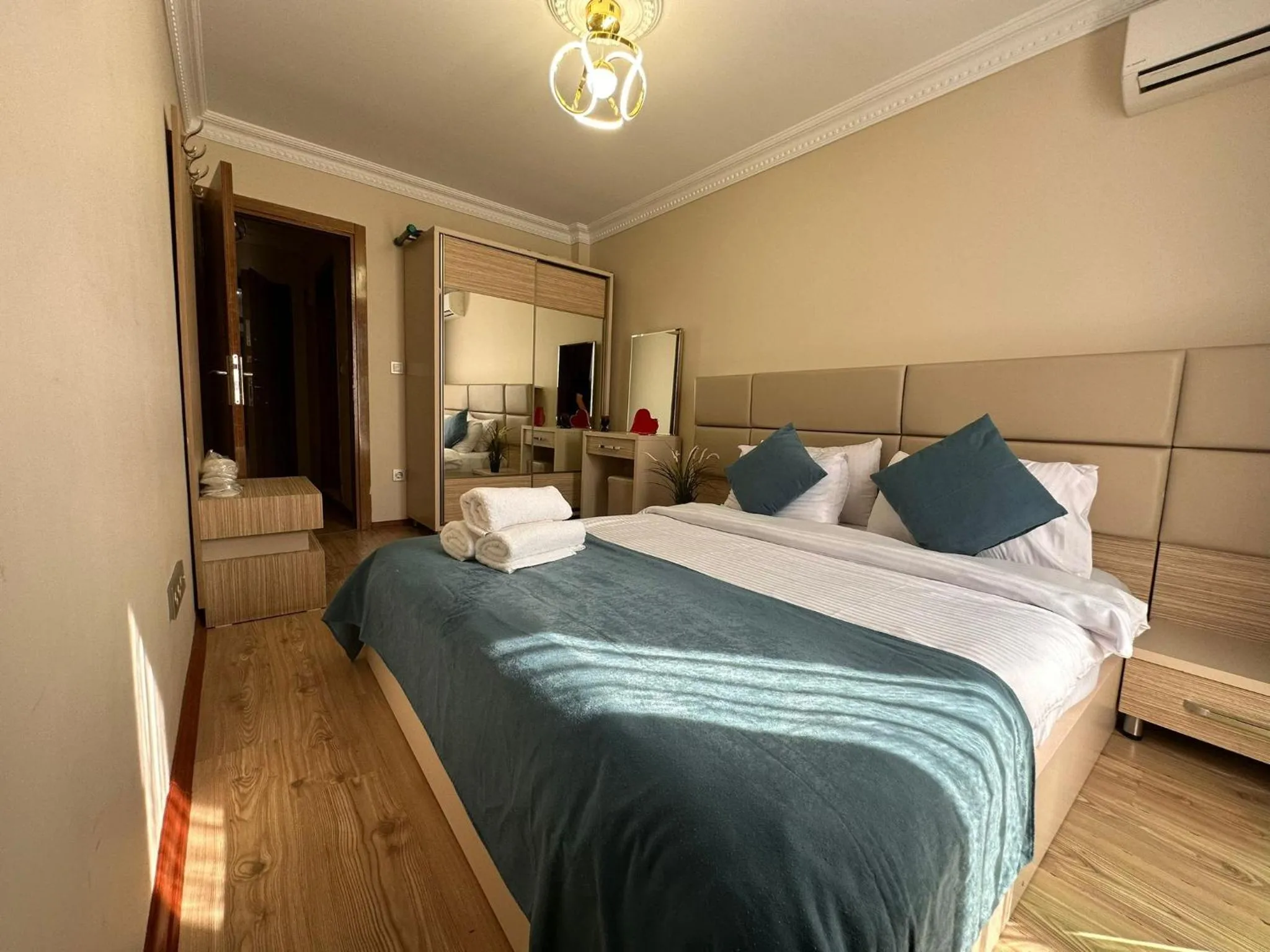 Bed in Overland Residence