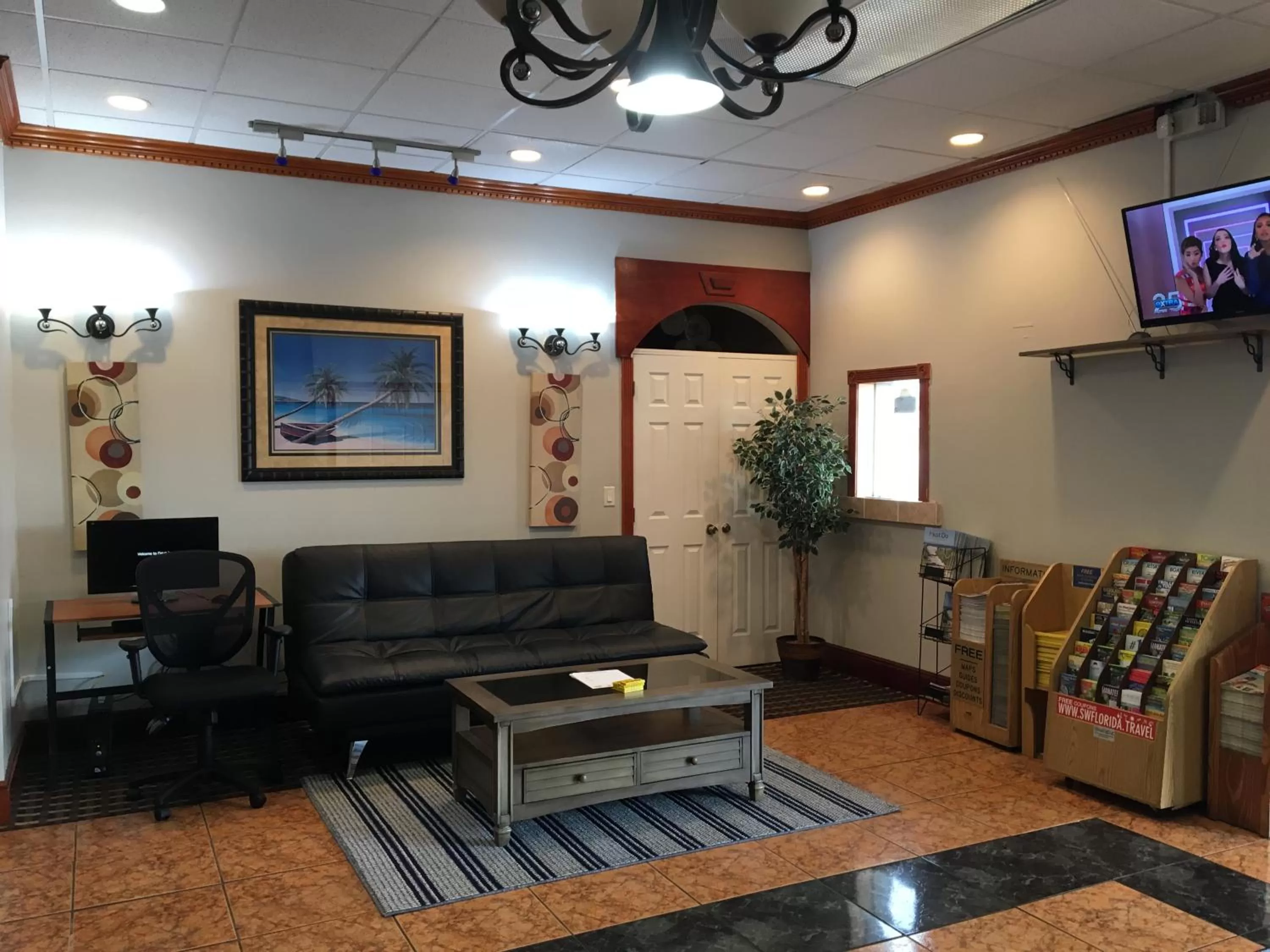 Lobby or reception in Days Inn by Wyndham Fort Myers