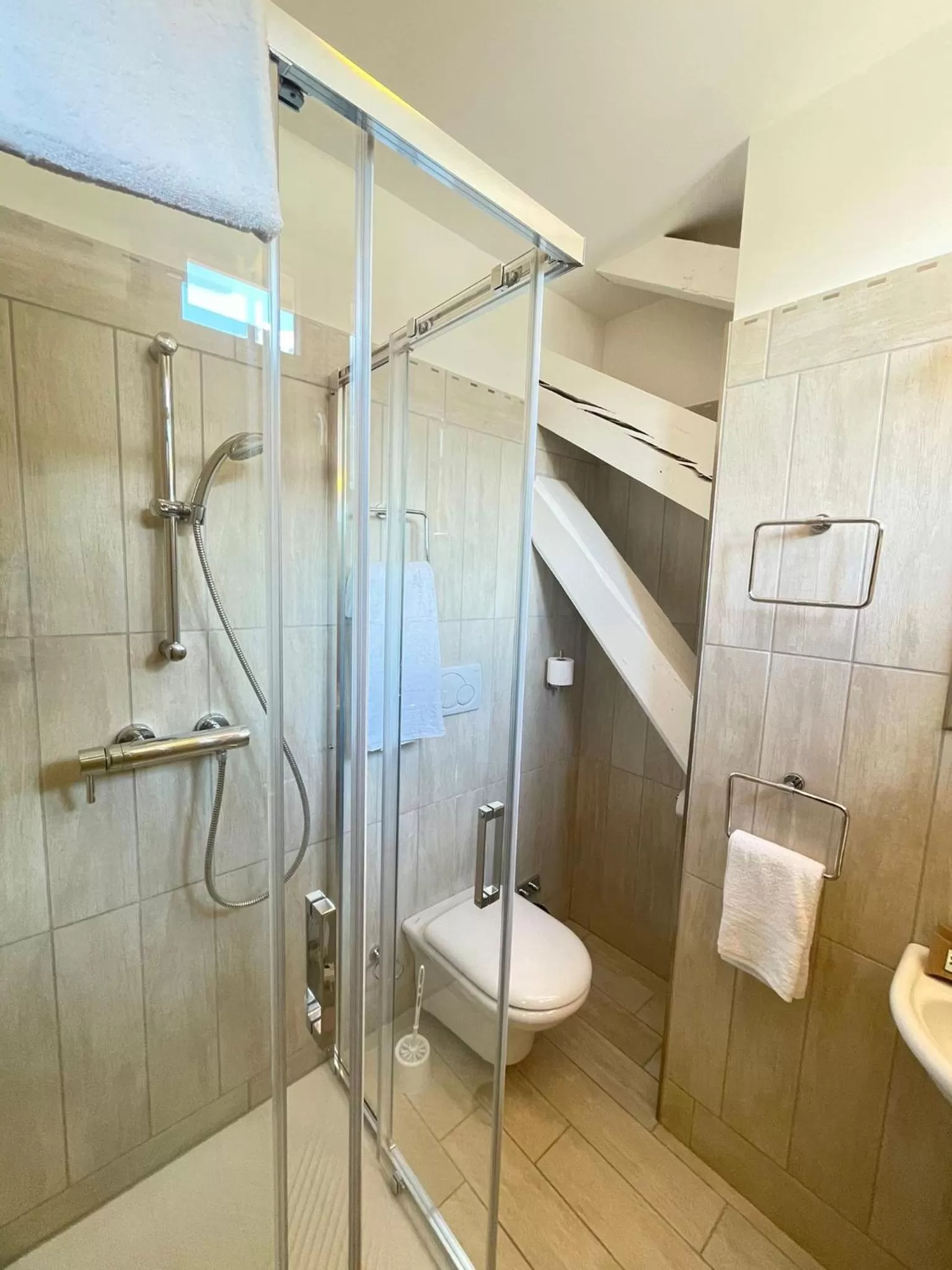 Shower in Hotel La Verticale