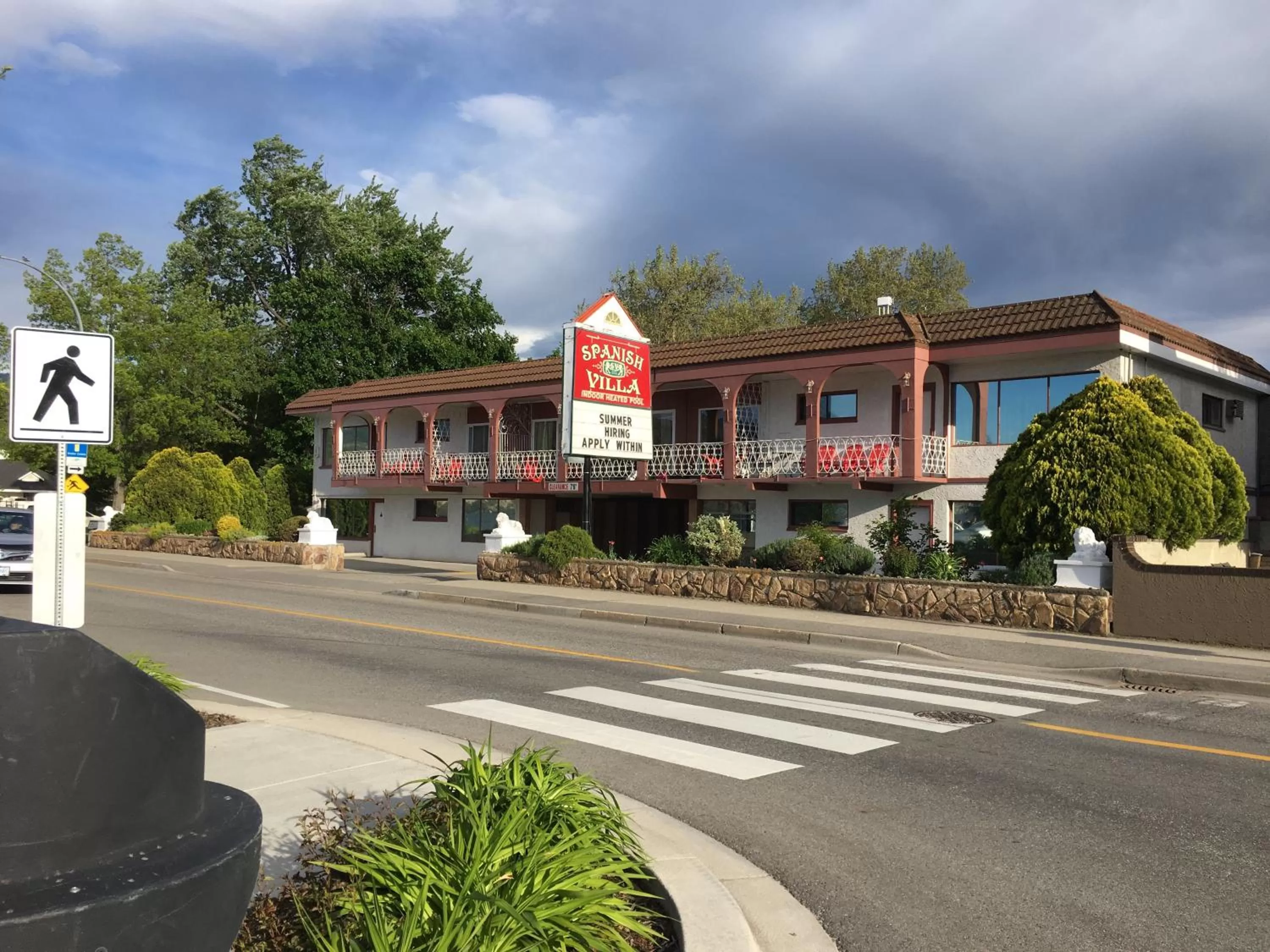 Street view in Spanish Villa Resort