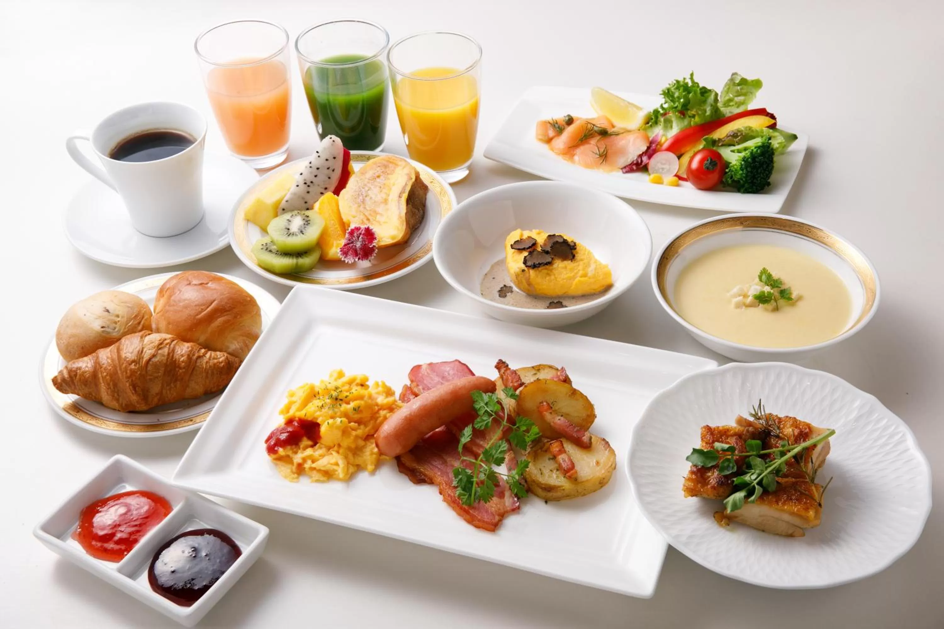 Breakfast in Solaria Nishitetsu Hotel Taipei Ximen