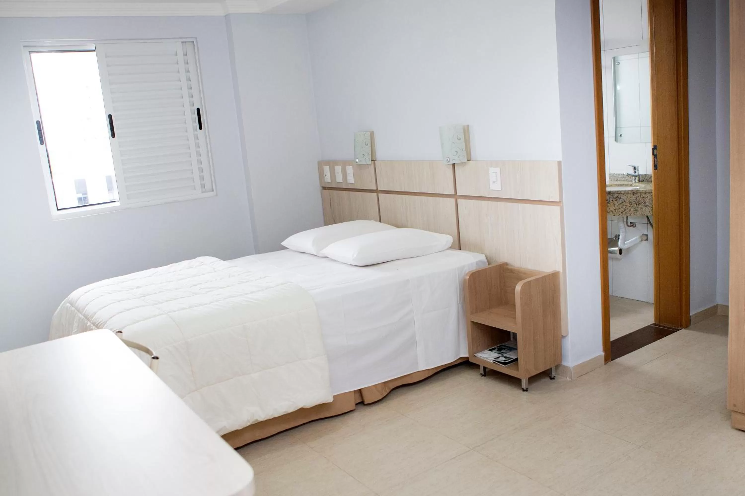 Bed in Hotel Baviera Iguassu