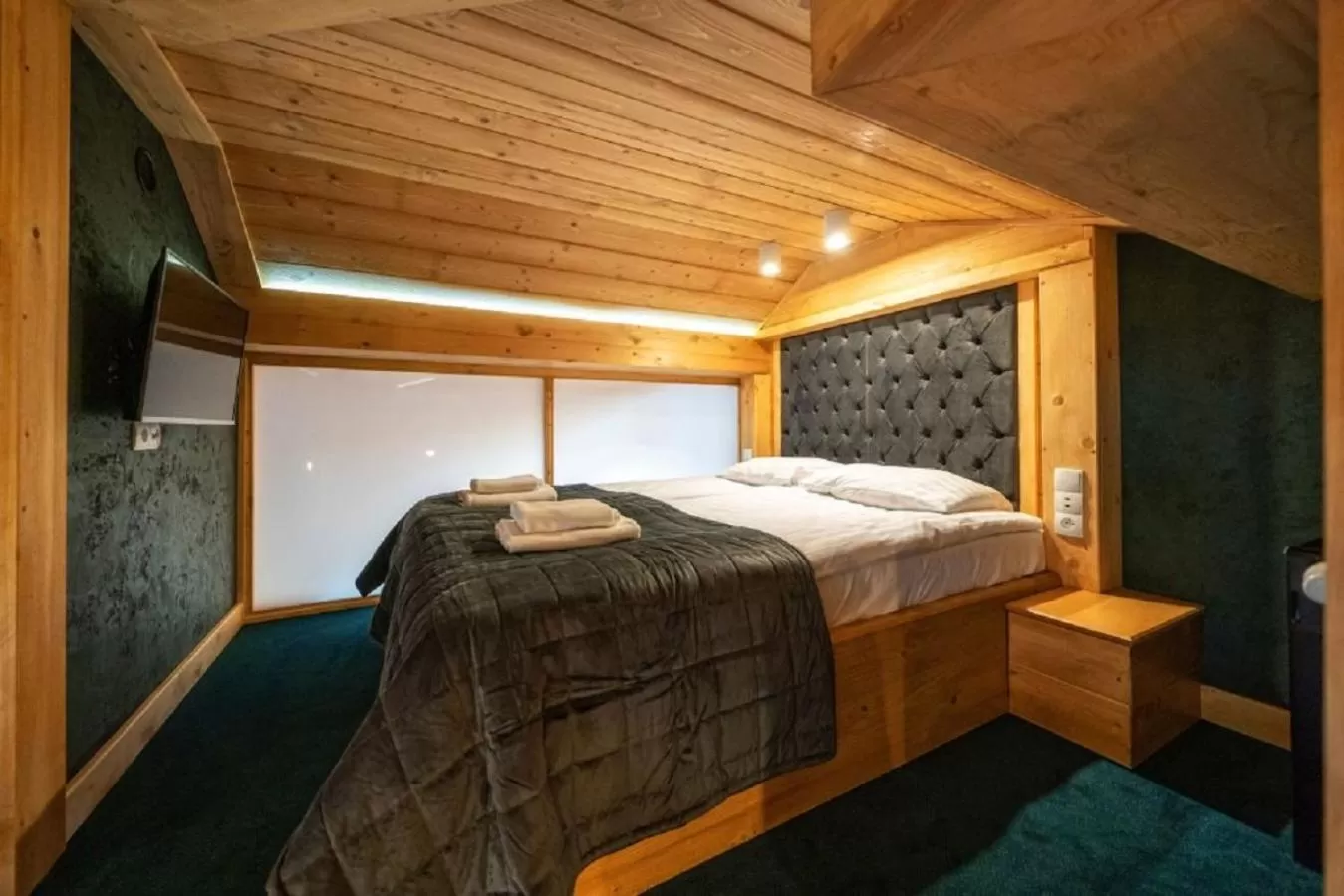 Bed in Aparthotel Giewont