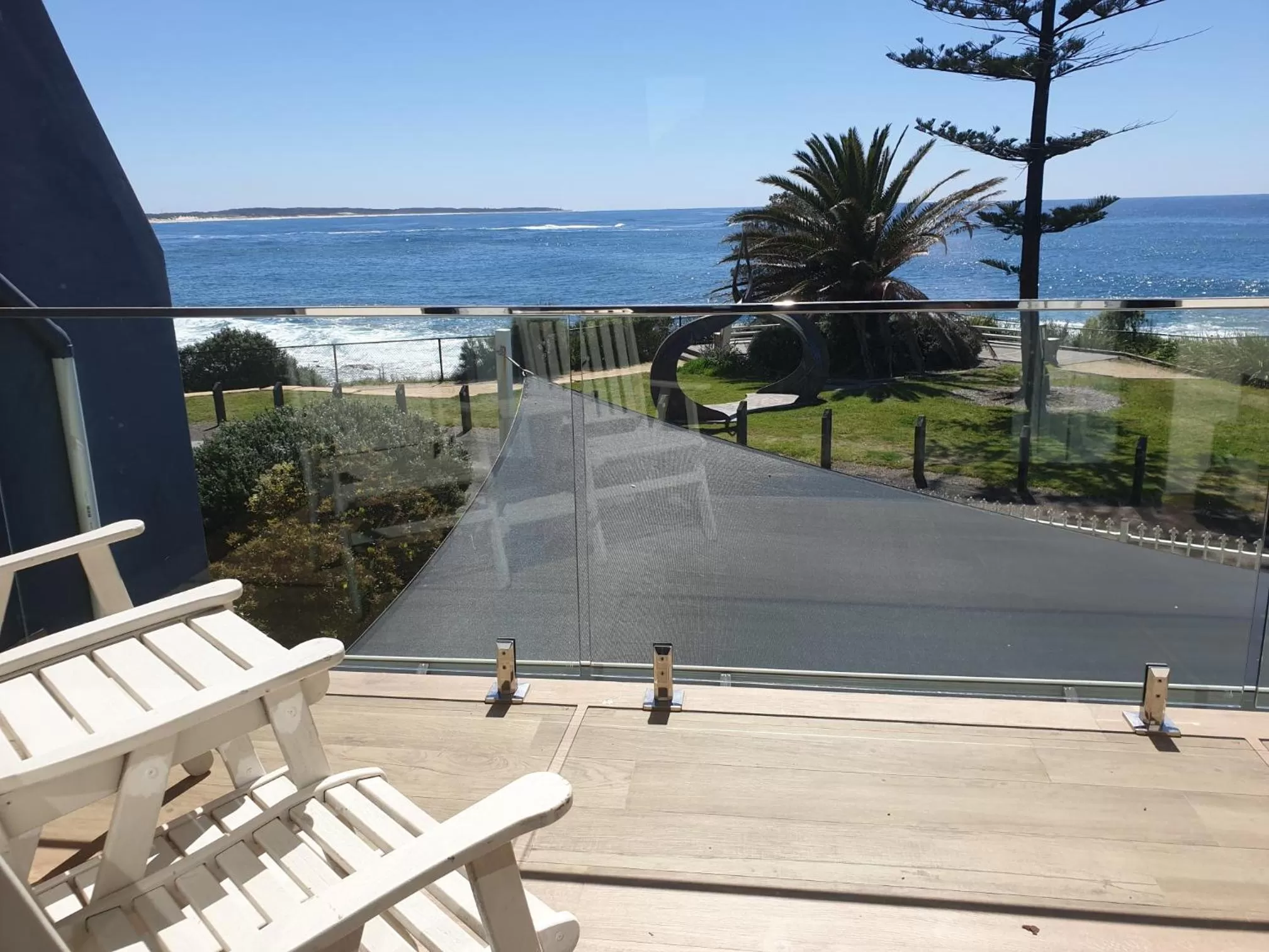Balcony/Terrace in Ocean Front Motel