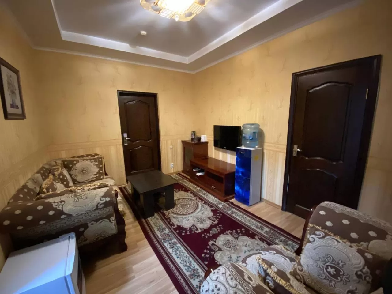 TV and multimedia, Seating Area in Deluxe SPA-Hotel