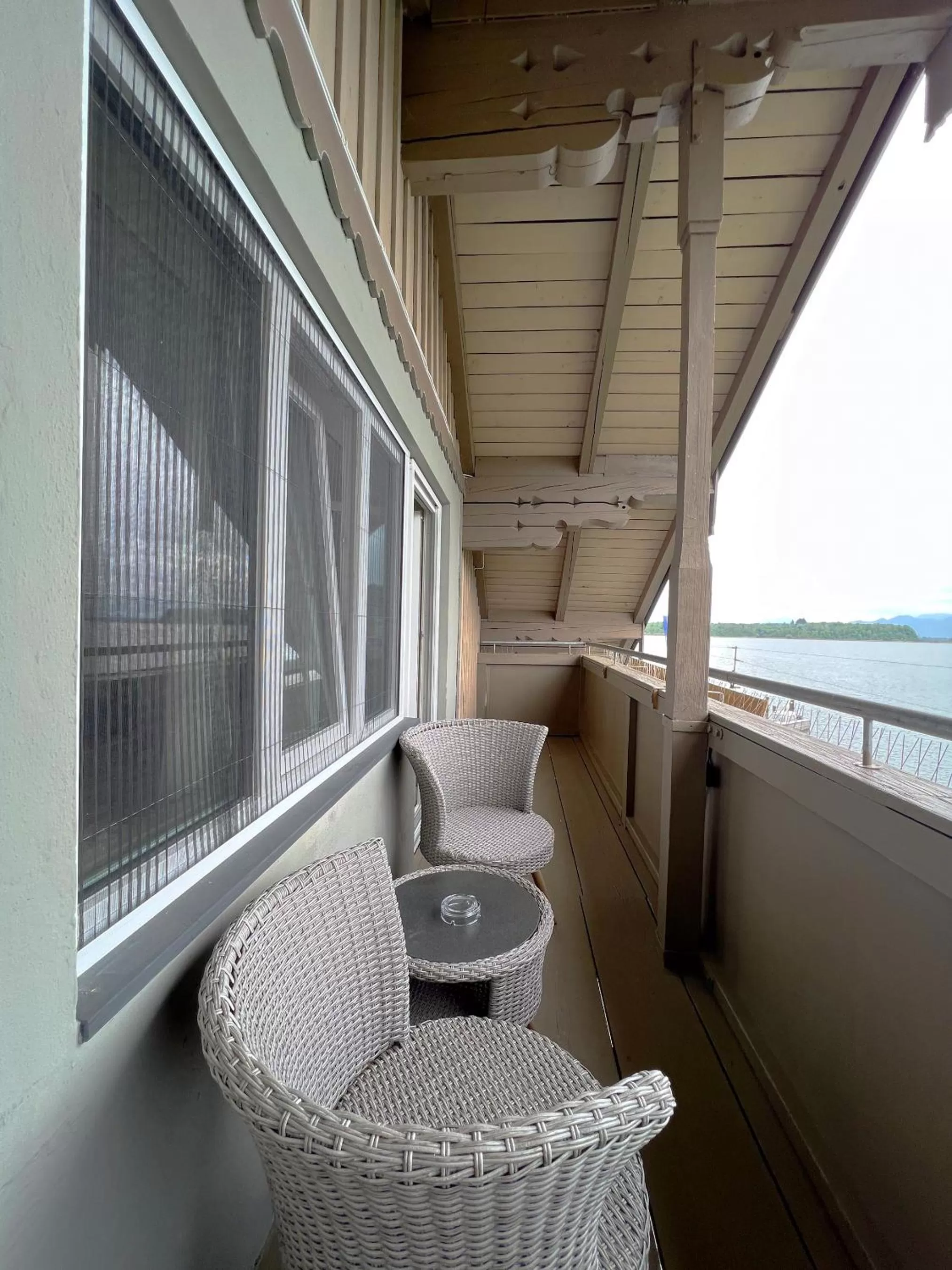 Balcony/Terrace in Sieben Zimmer am See