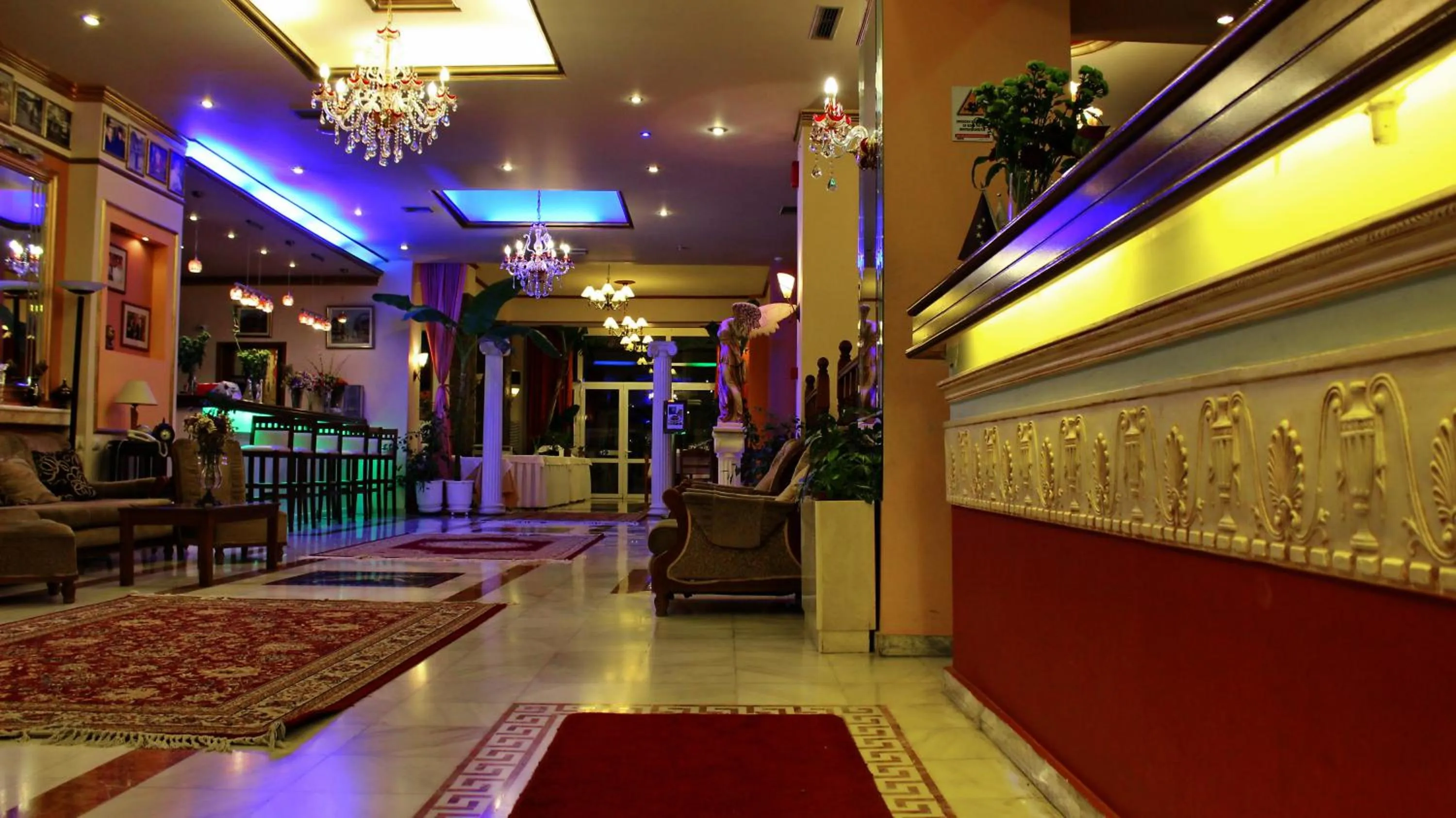 Lobby or reception in Hotel Kosta Famissi