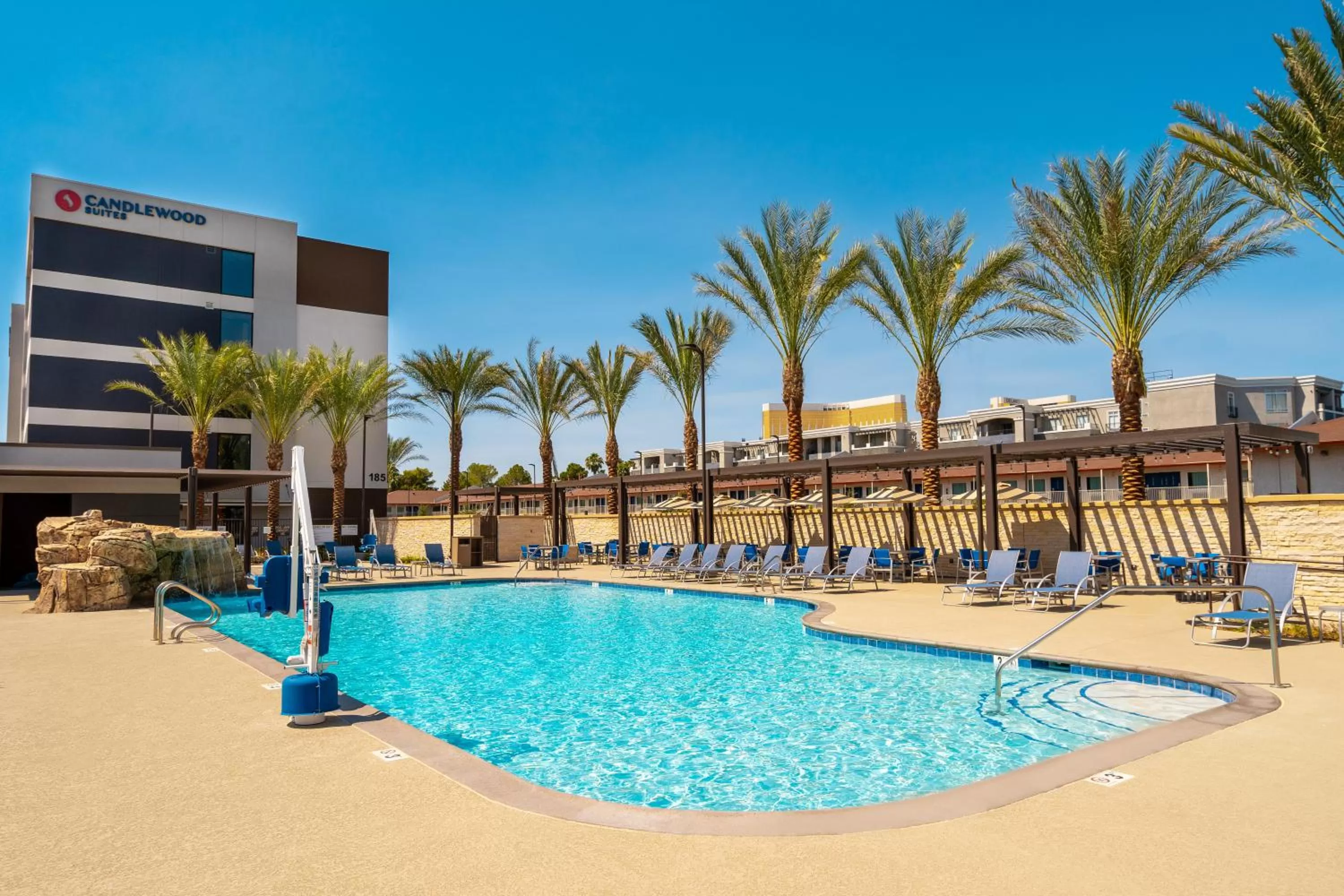 Swimming pool in Candlewood Suites - Las Vegas - E Tropicana by IHG