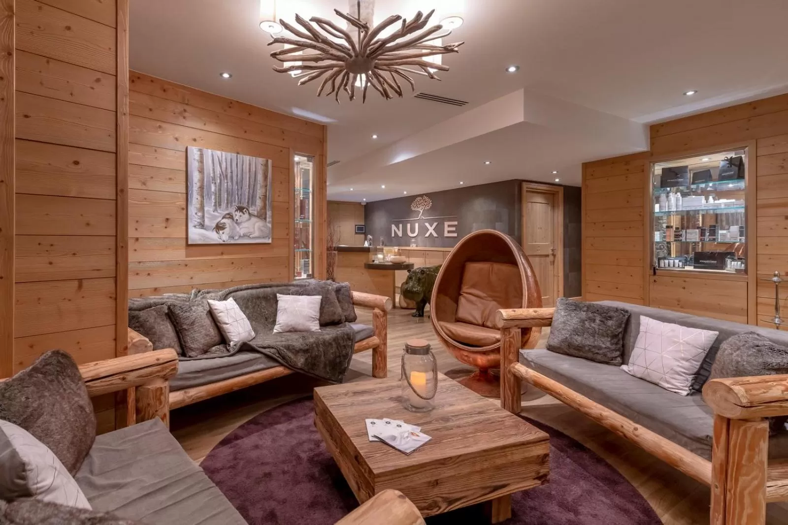 Spa and wellness centre/facilities in Hotel La Chaudanne