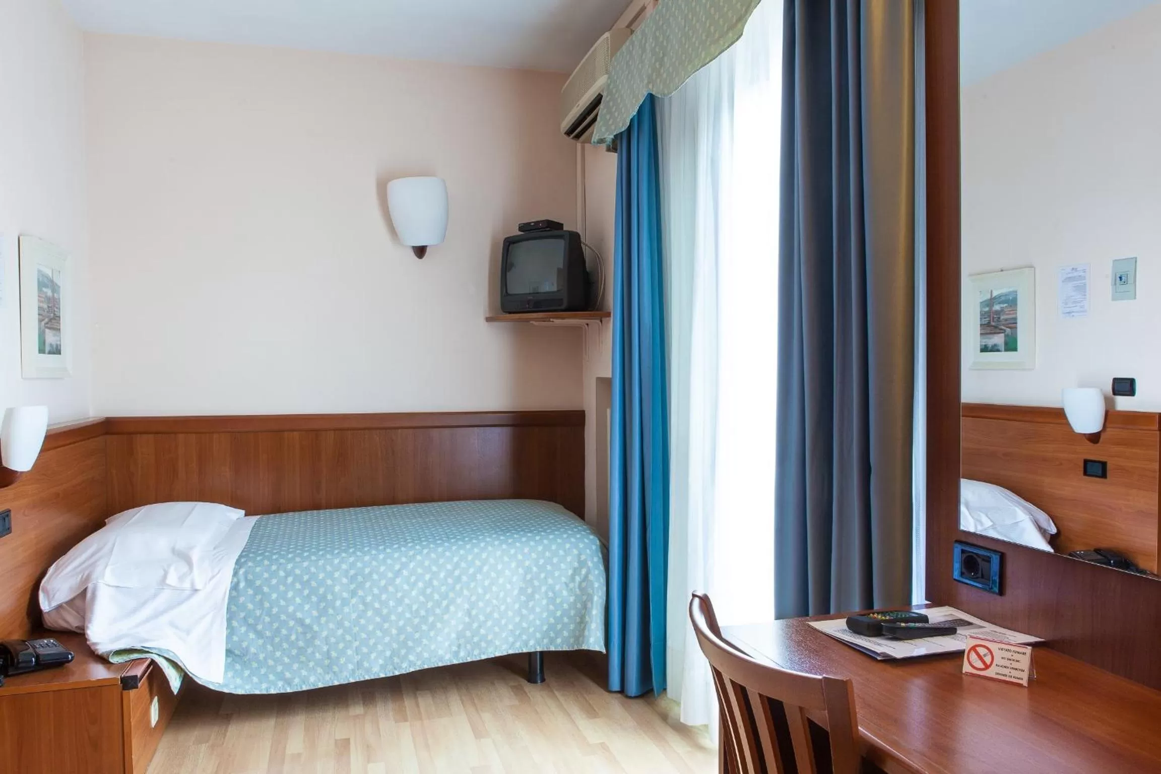 Decorative detail, Bed in Hotel San Marco