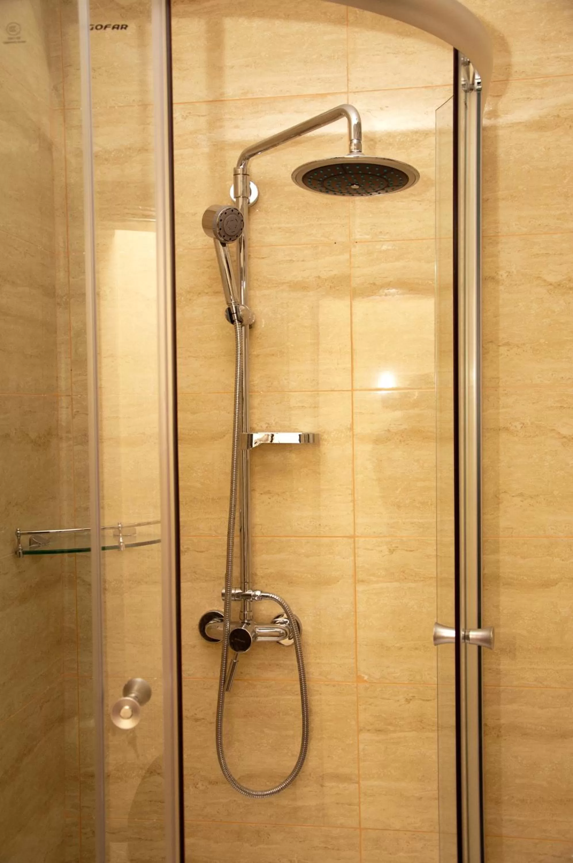 Shower in Hotel Baden