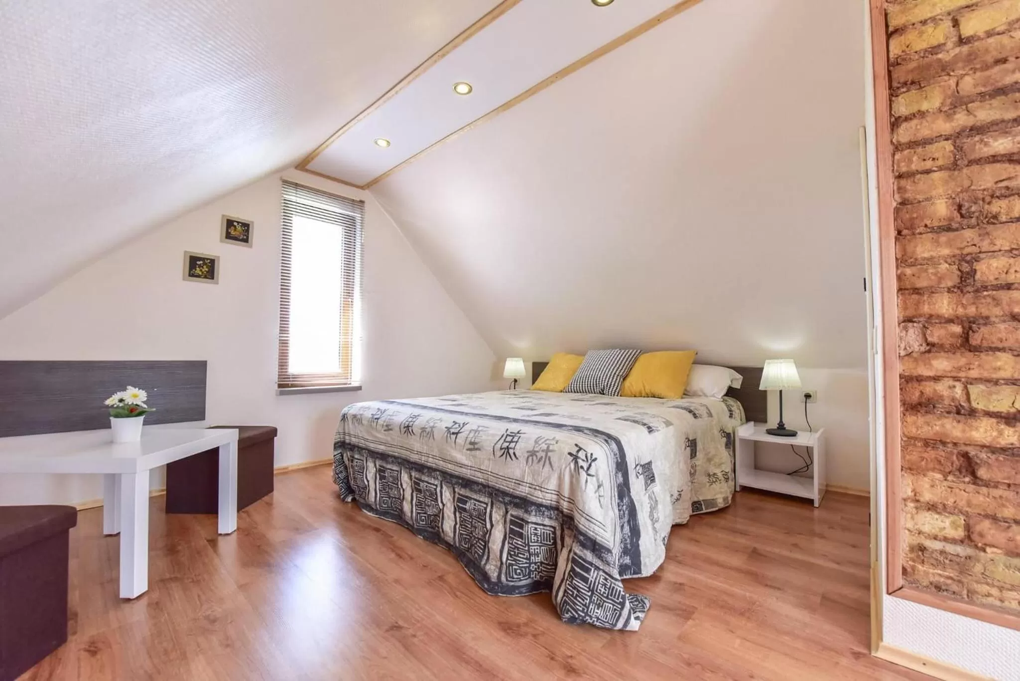 Bedroom, Bed in "Trakaitis" nameliai