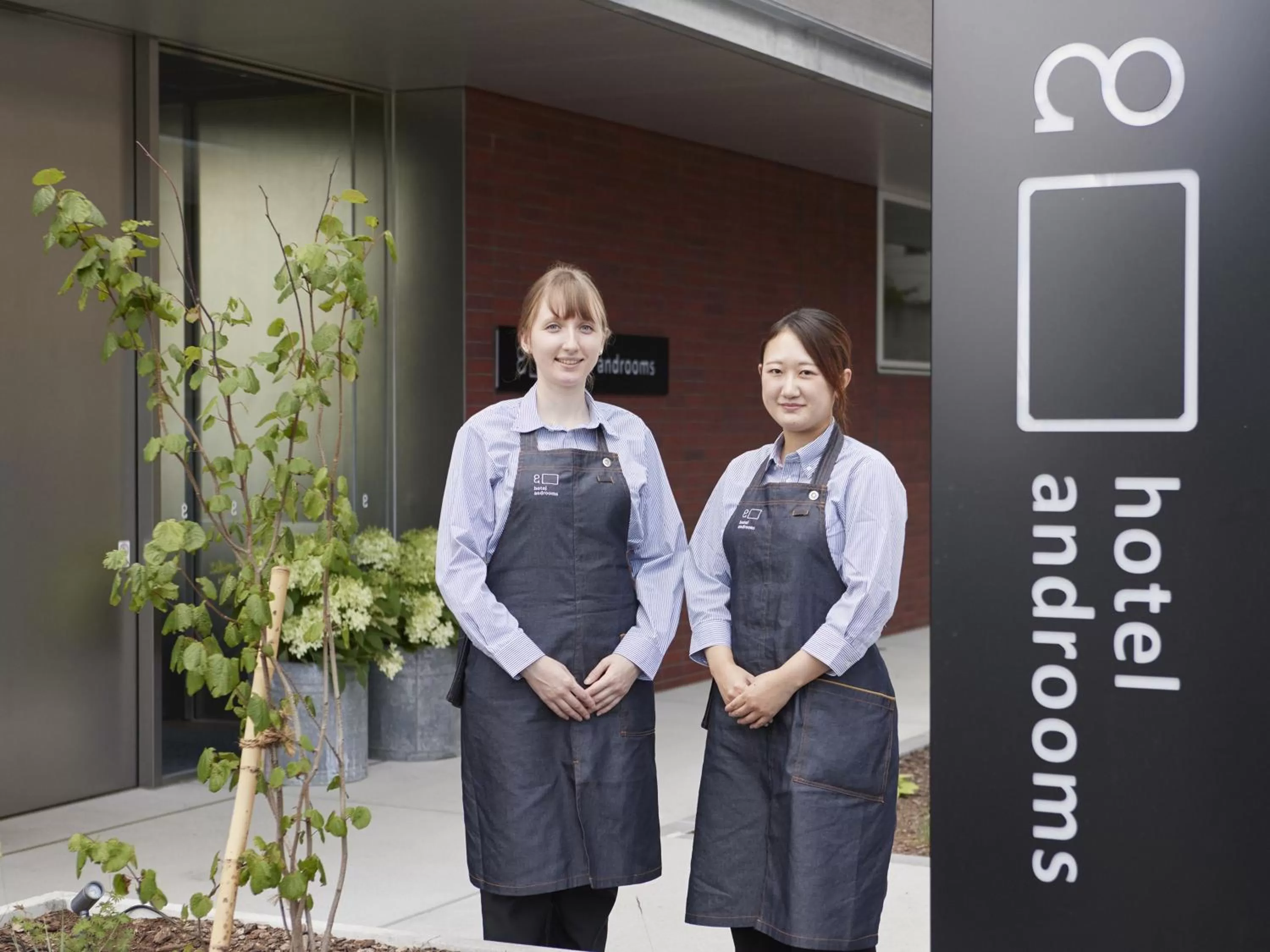 Staff in hotel androoms Sapporo Susukino