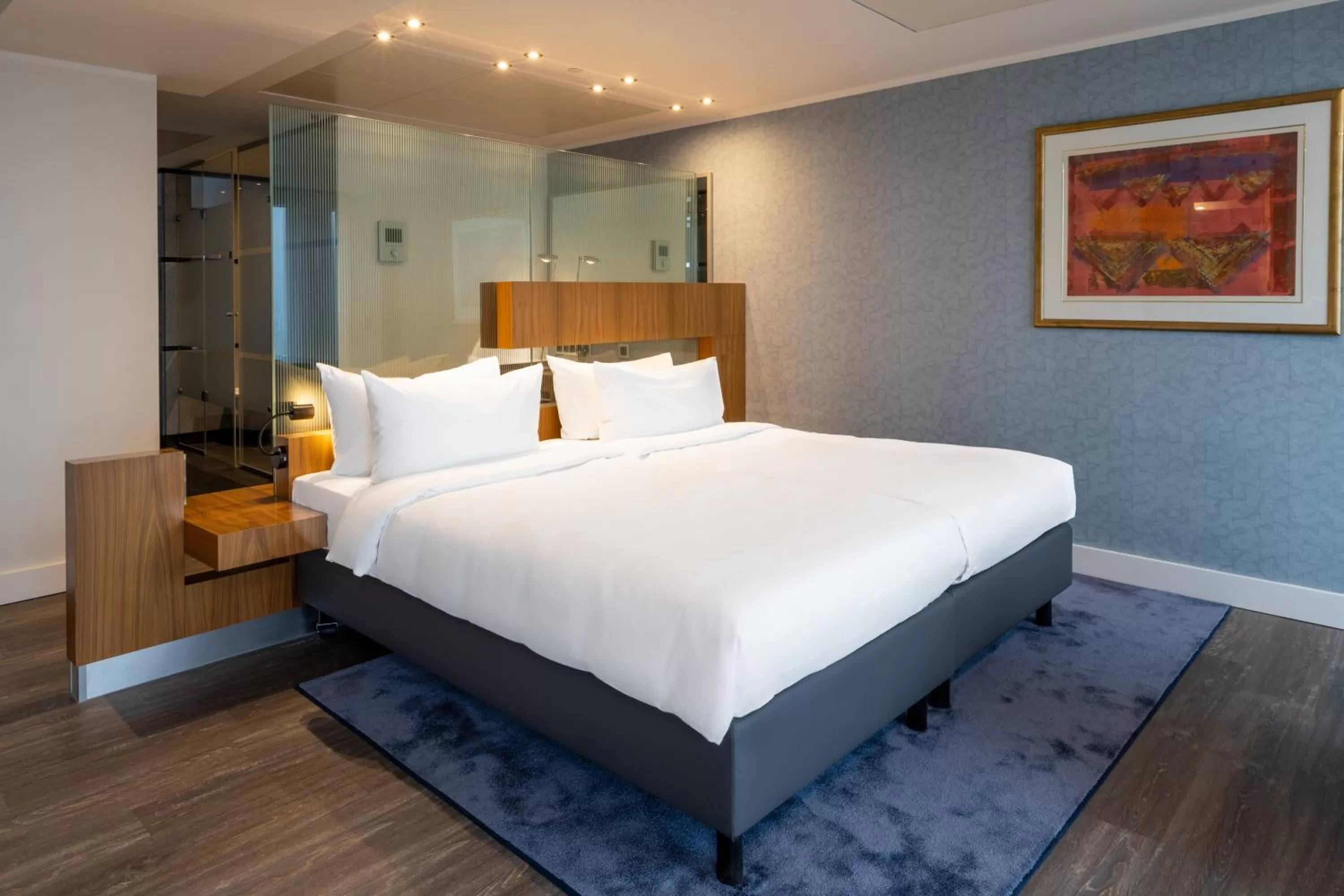 Bed in Radisson Blu Hotel Erfurt