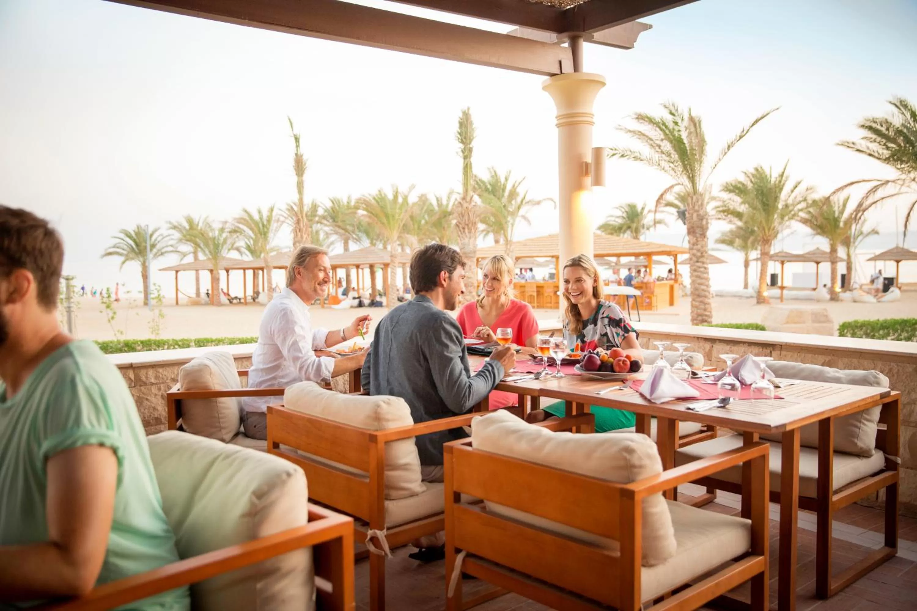 Lunch in Robinson Soma Bay