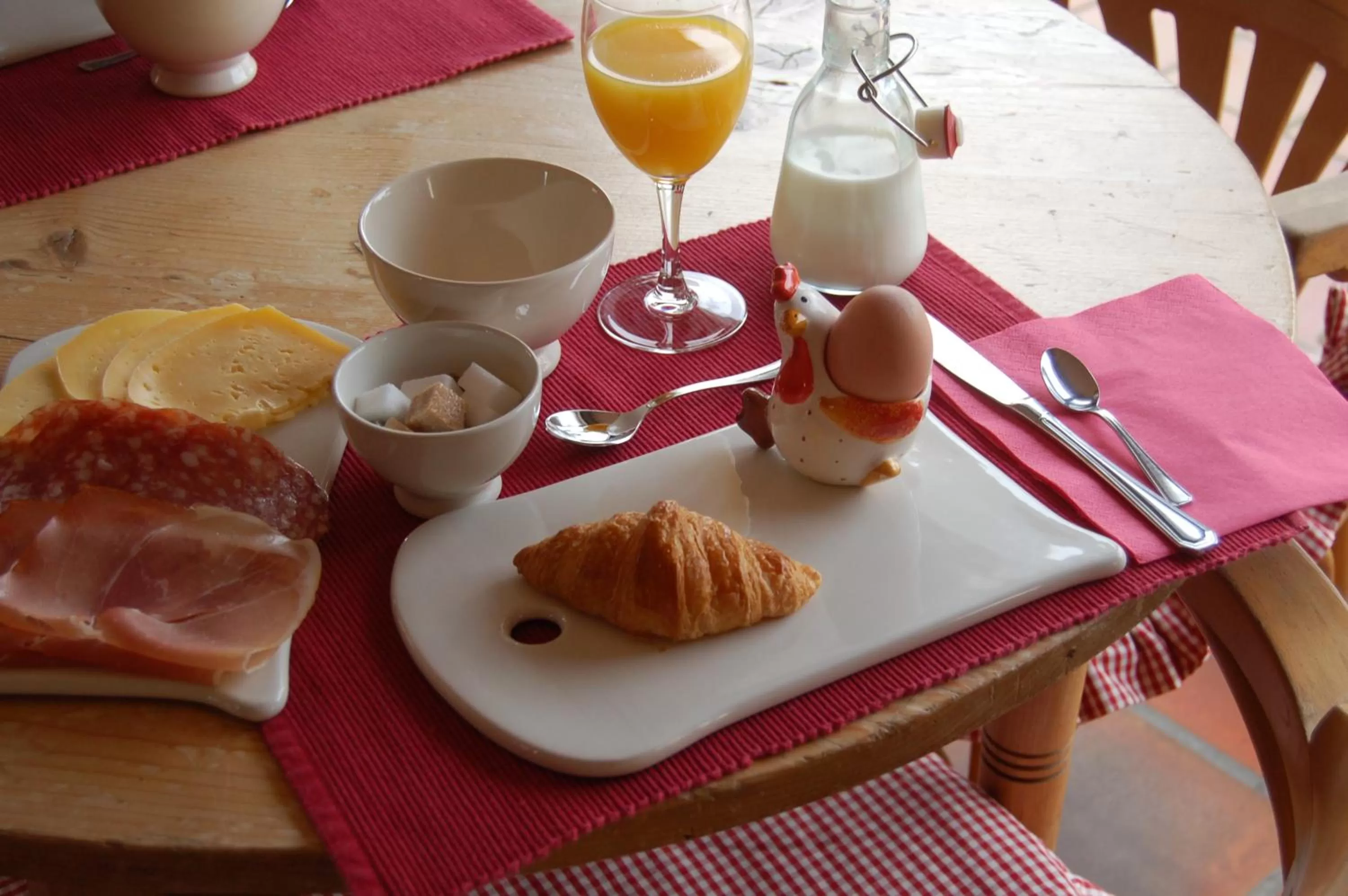 Continental breakfast in Comme à la Ferme