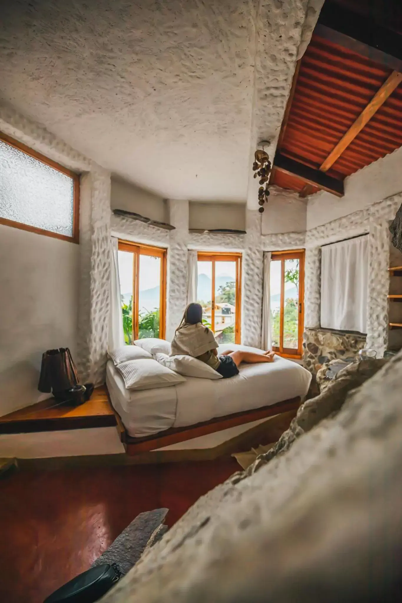 Two-Bedroom Suite with Lake and Volcano Views in Lush Atitlán Two-Bedroom Suite with Lake and Volcano Views in Lush Atitlán