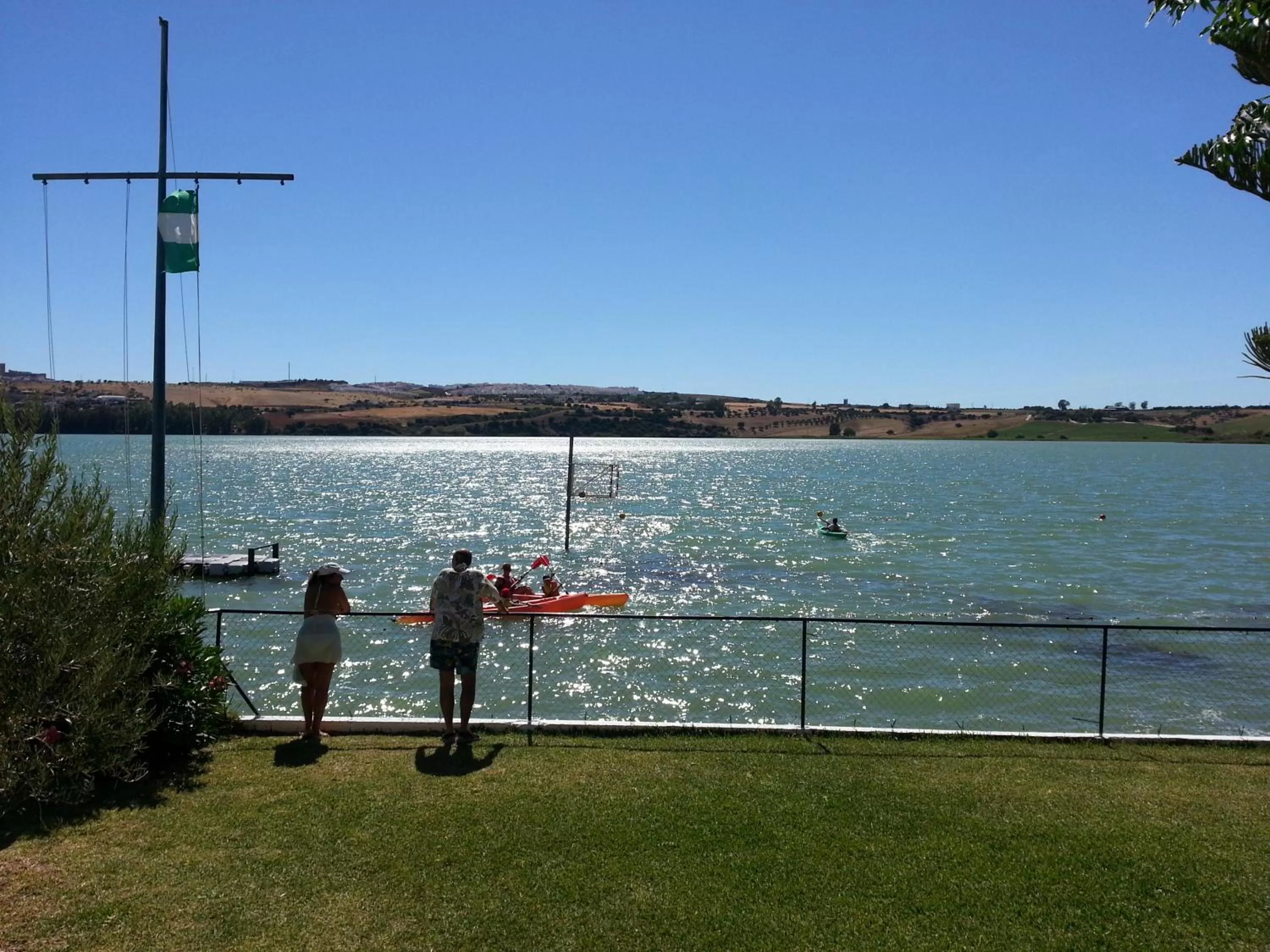 Canoeing in Hacienda El Santiscal