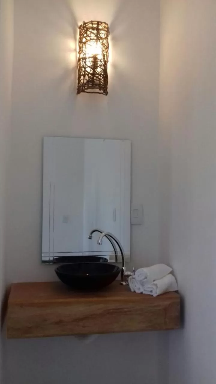 Property building, Kitchen/Kitchenette in Pousada Boa Vida